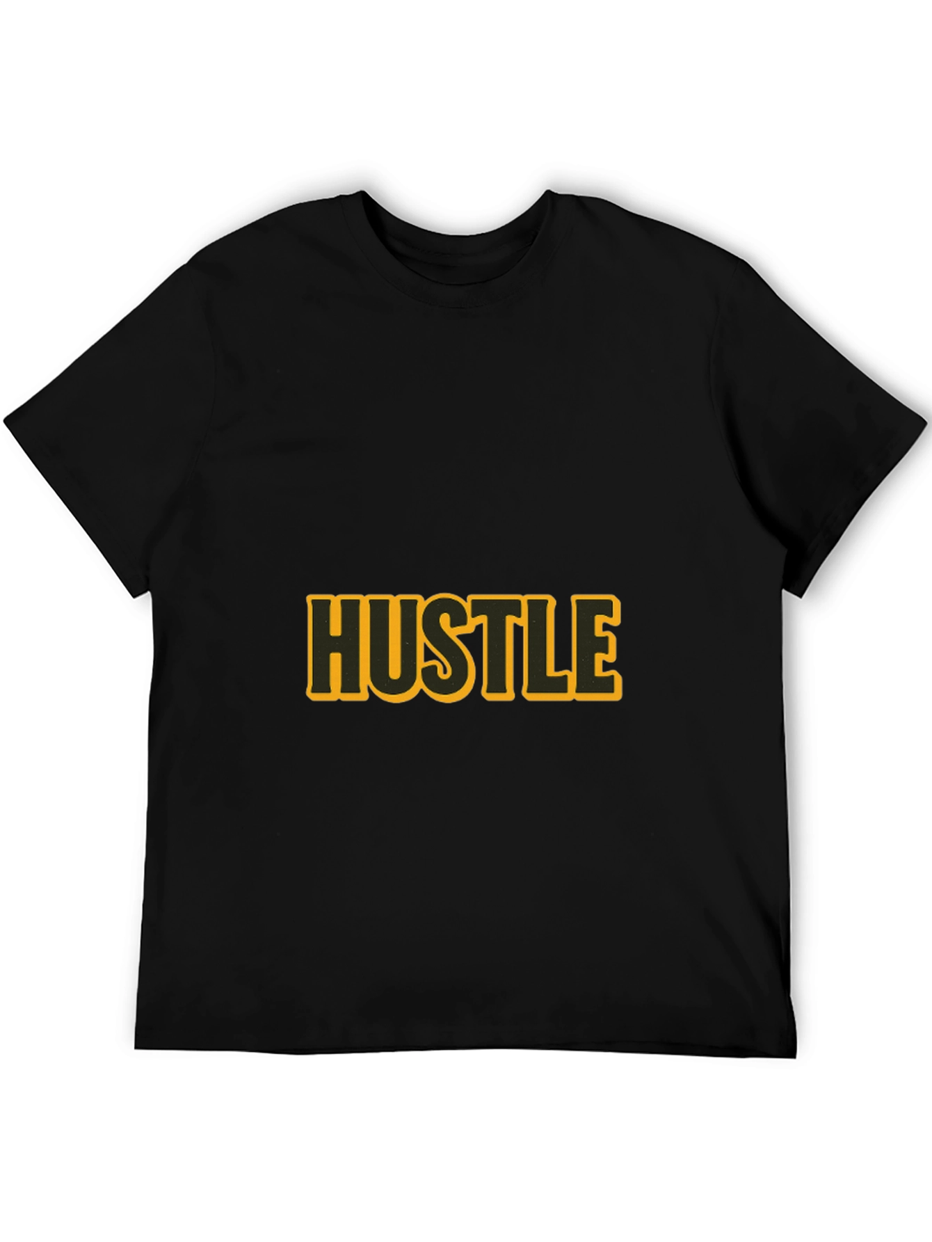 Black Black Hustle Graphic T-Shirt view 5