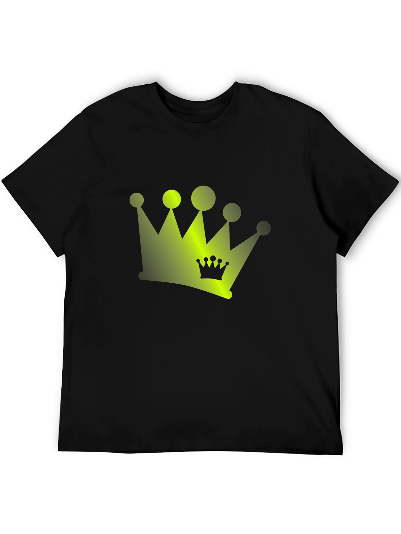 Black Crown Graphic Tee - Trendy Streetwear view 5