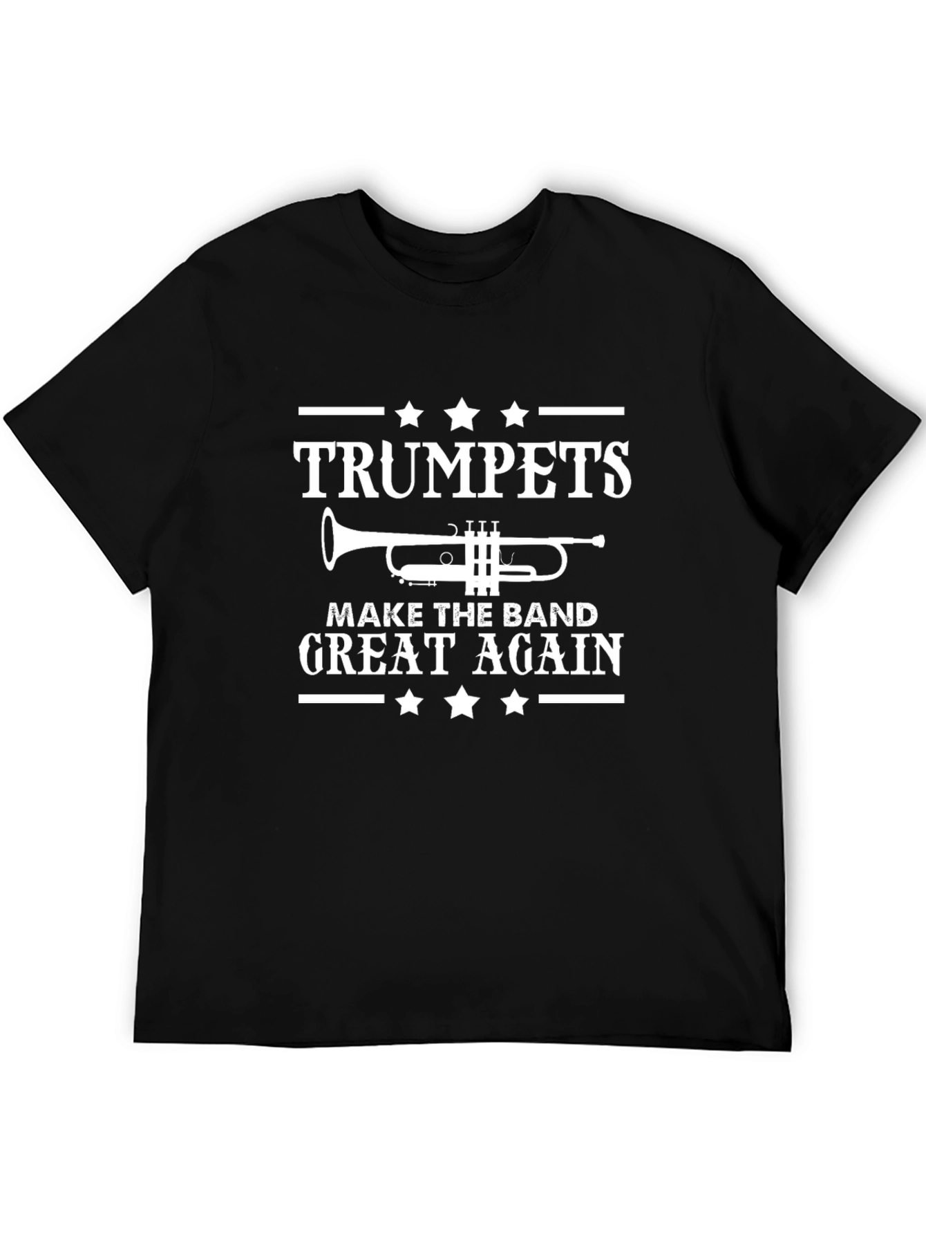Black Trumpets Make the Band Great Again T-Shirt view 5