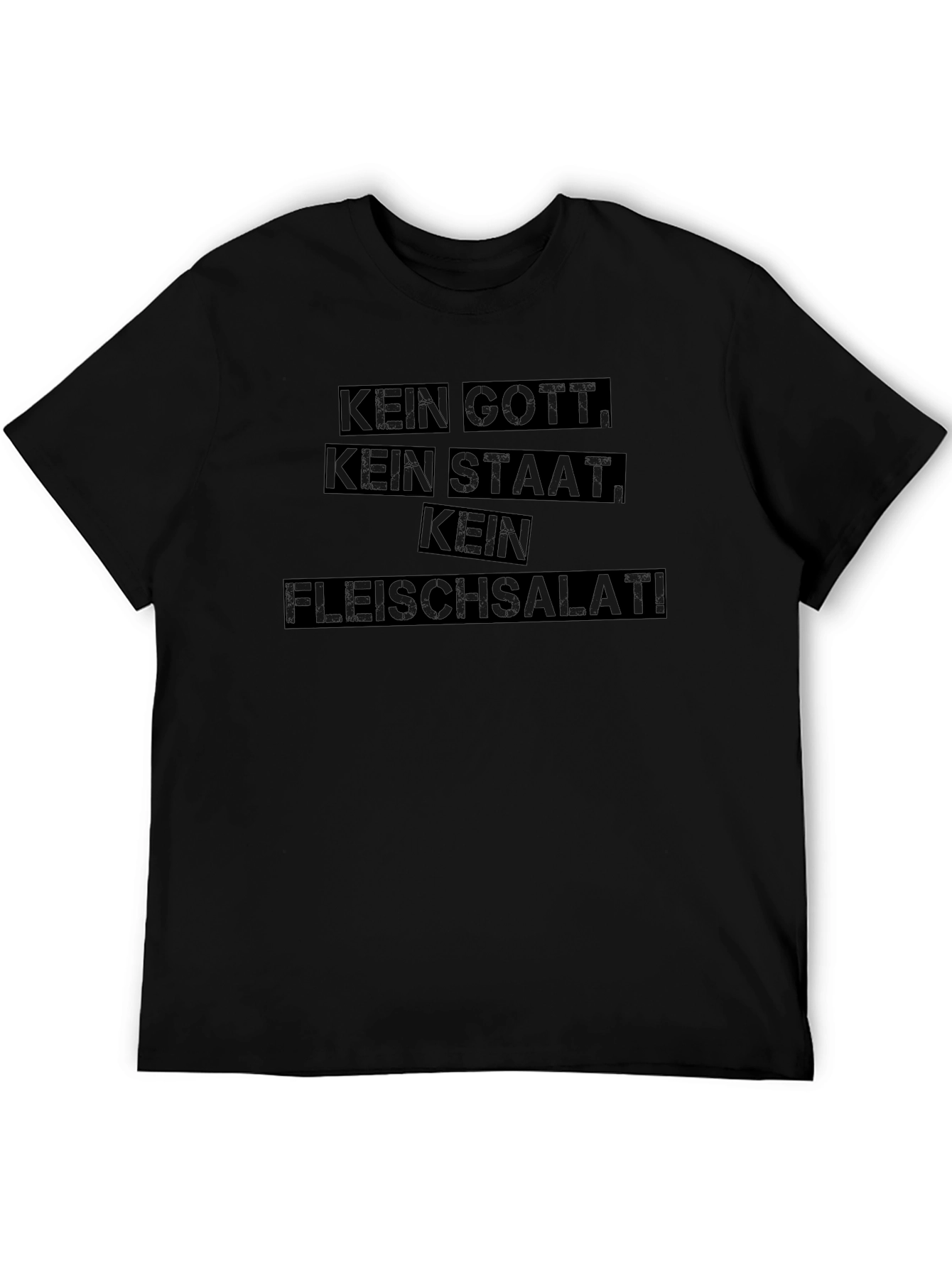 Black Kein Gott Kein Staat T-Shirt view 5
