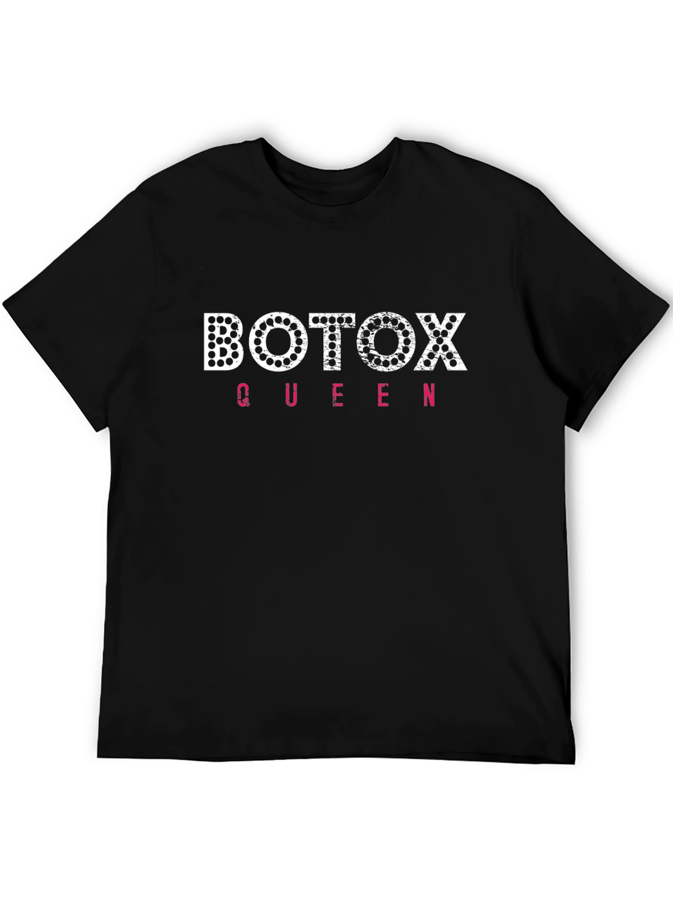 Black Botox Queen Black T-Shirt view 5