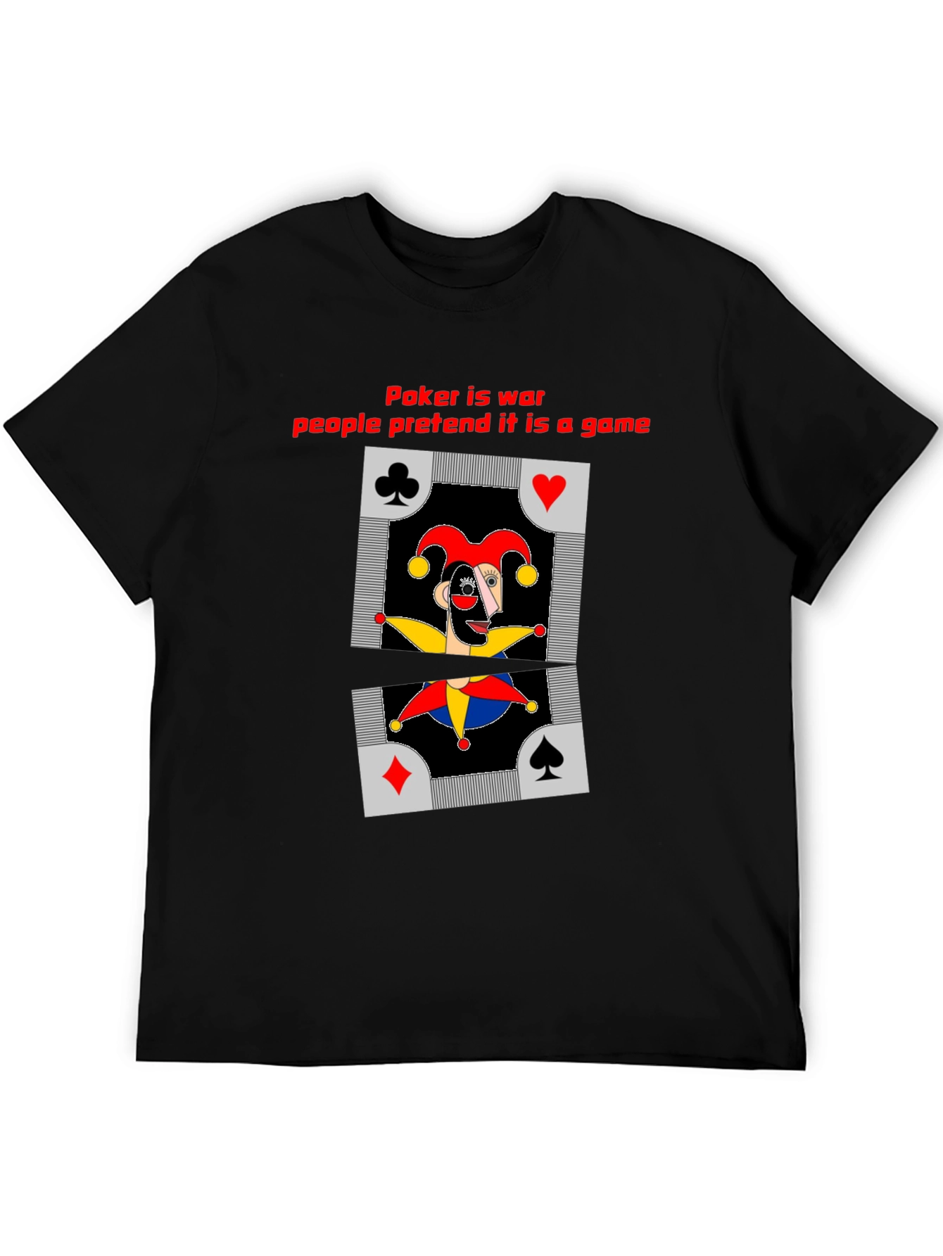 Poker is War Men's T-Shirt - 5