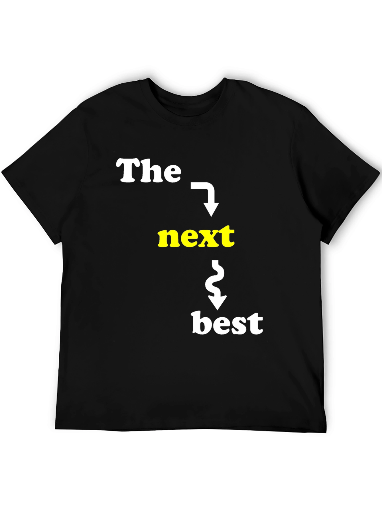 Black The Next Best Thing Graphic T-Shirt view 5