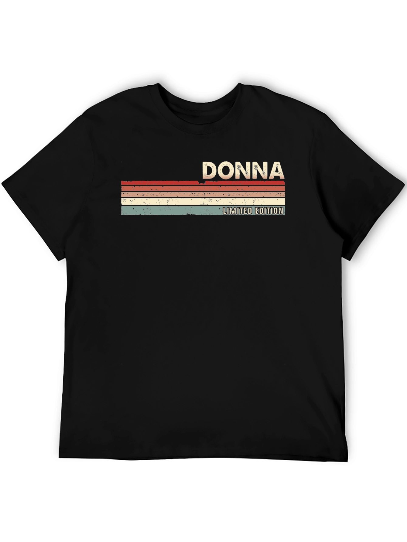 Black Donna Limited Edition Retro T-Shirt view 5
