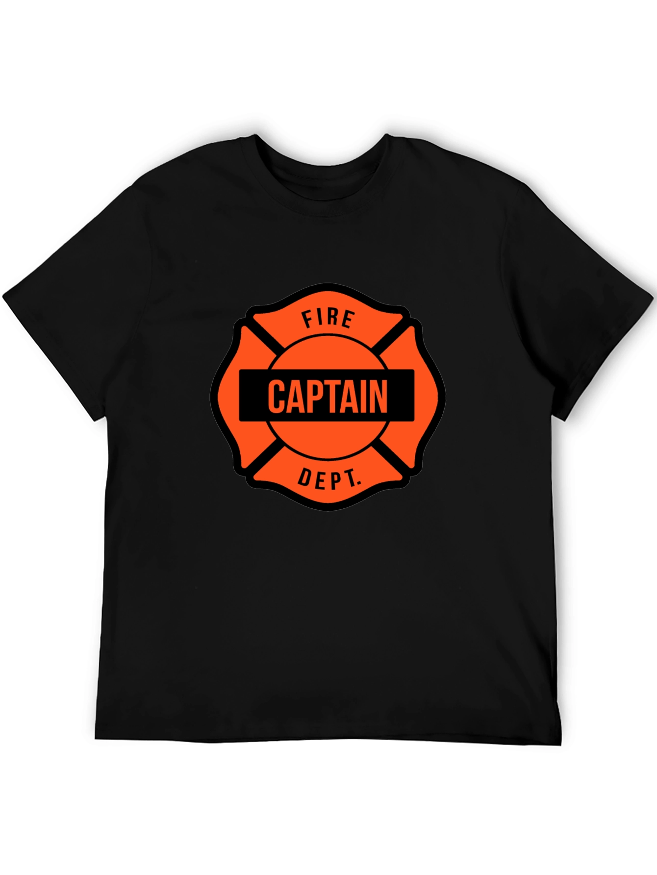 Black Fire Captain Dept. T-Shirt view 5