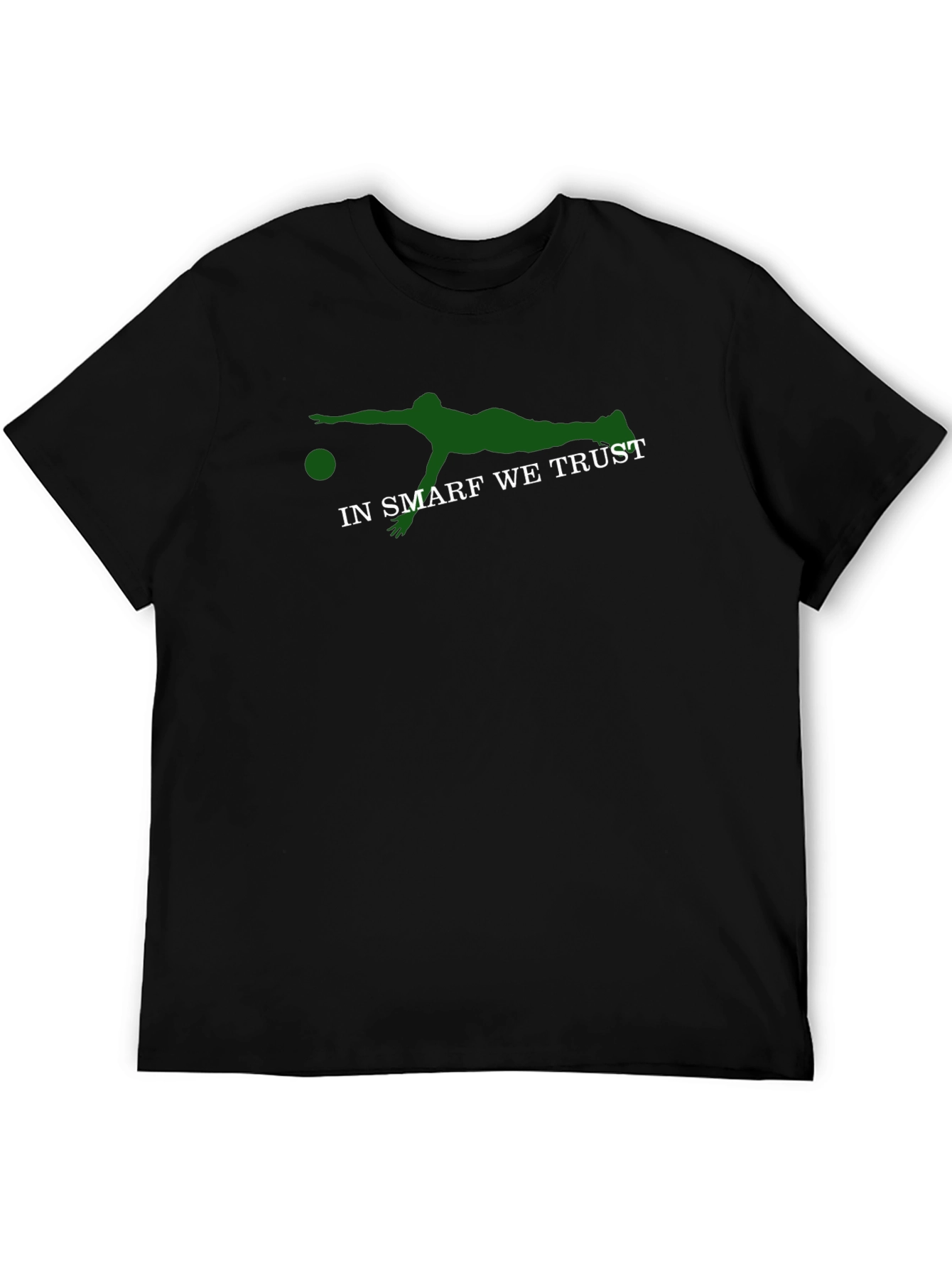Black In Smarf We Trust T-Shirt - Funny Pool Player Tee view 5