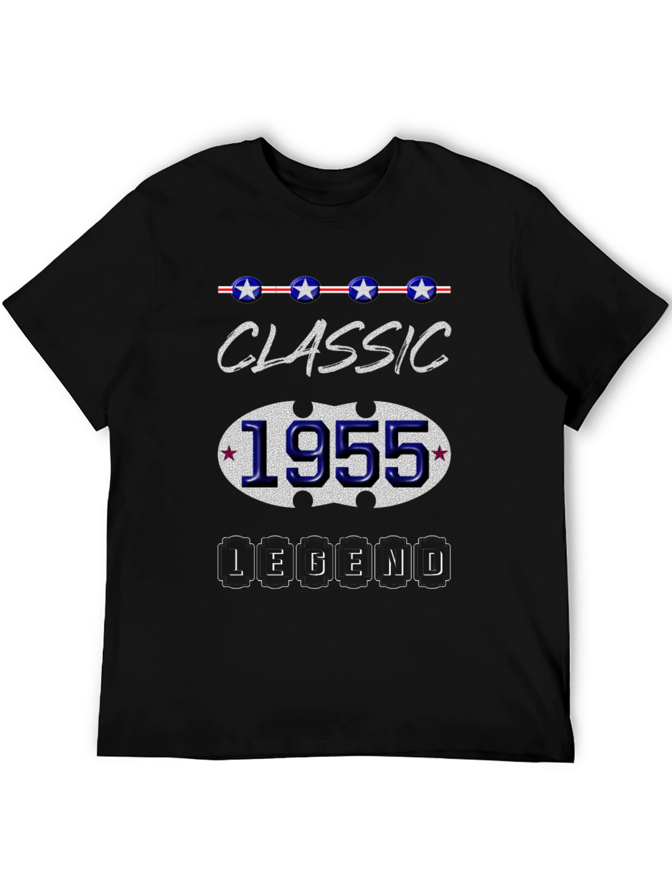 Black Classic 1955 Legend T-Shirt view 5