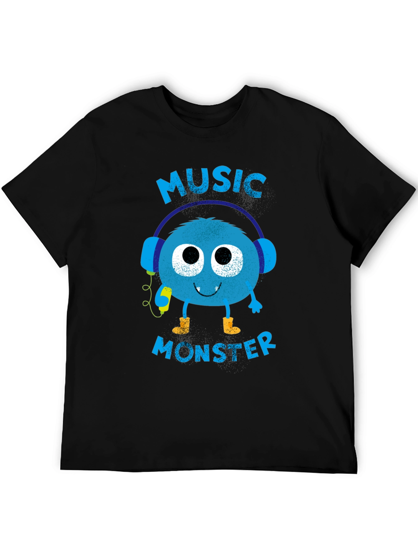 Black Music Monster Graphic Tee - Soft Cotton Blend view 5