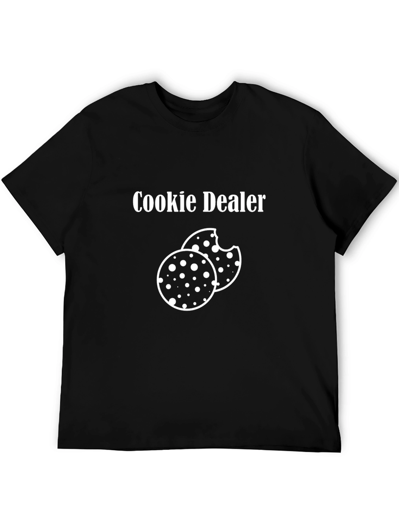 Black Cookie Dealer Graphic T-Shirt view 5
