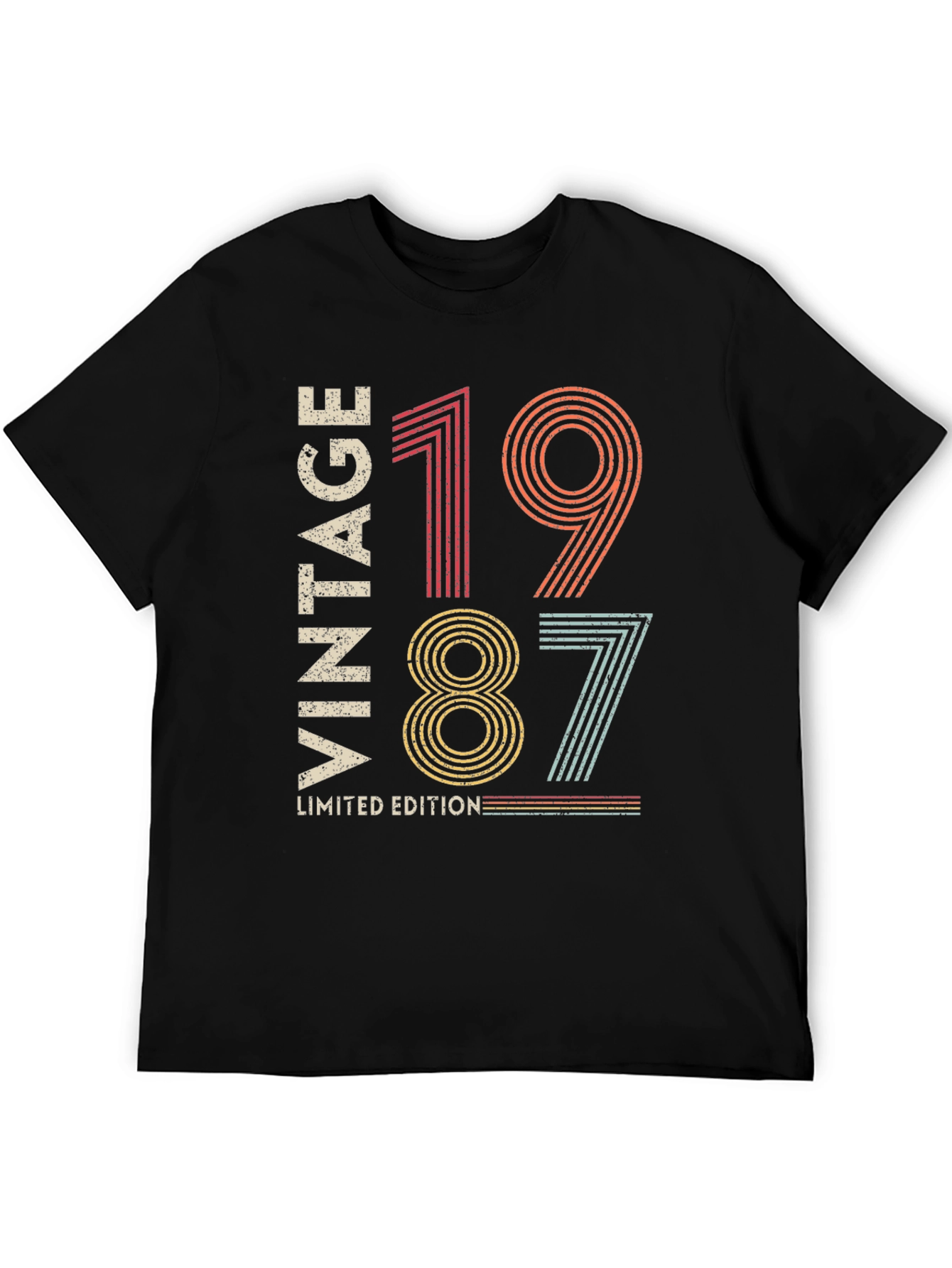Black Vintage 1987 Limited Edition Graphic Tee view 5