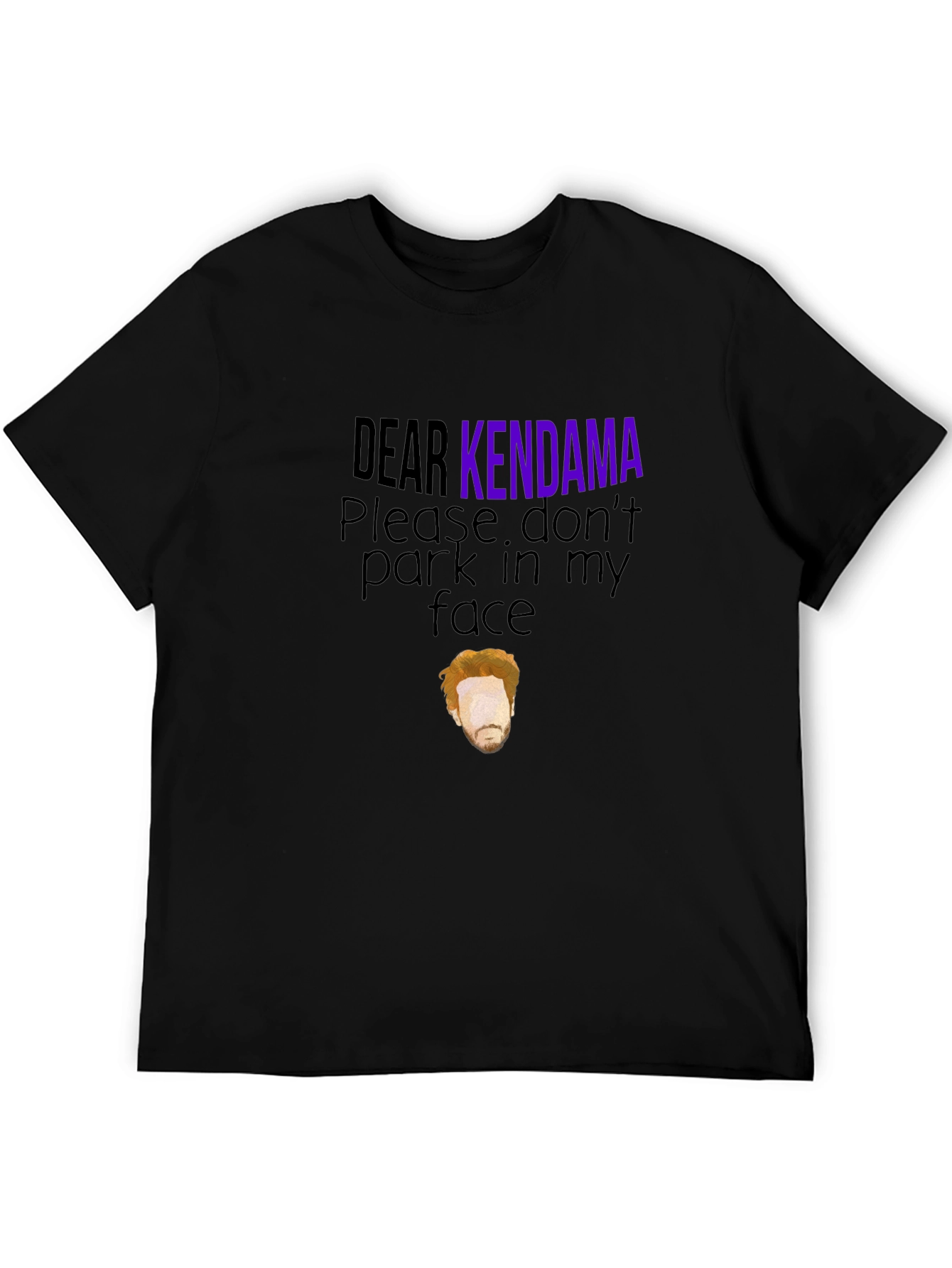 Black Dear Kendama Graphic T-Shirt view 5