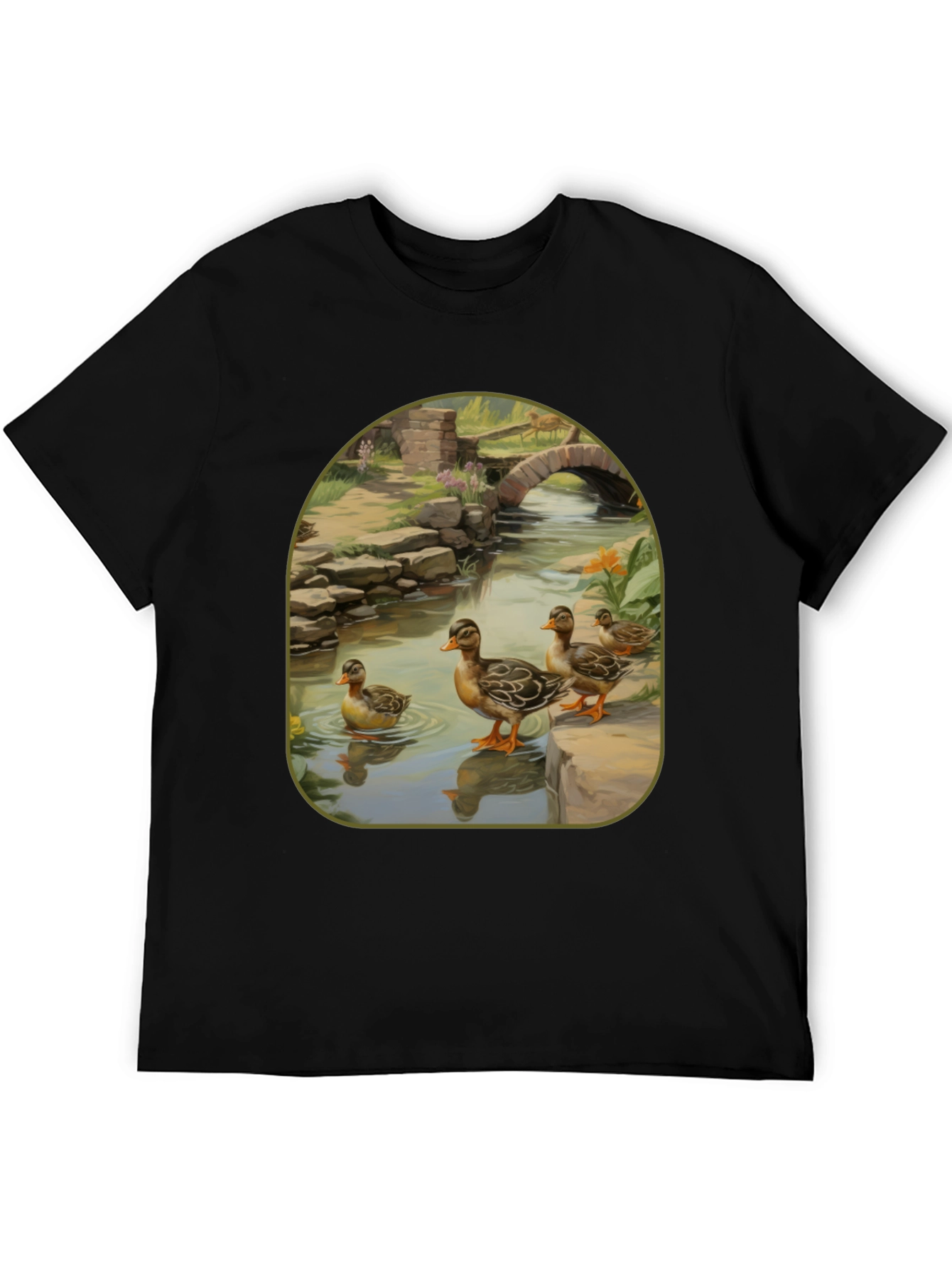 Black Duck Pond Graphic Tee view 5