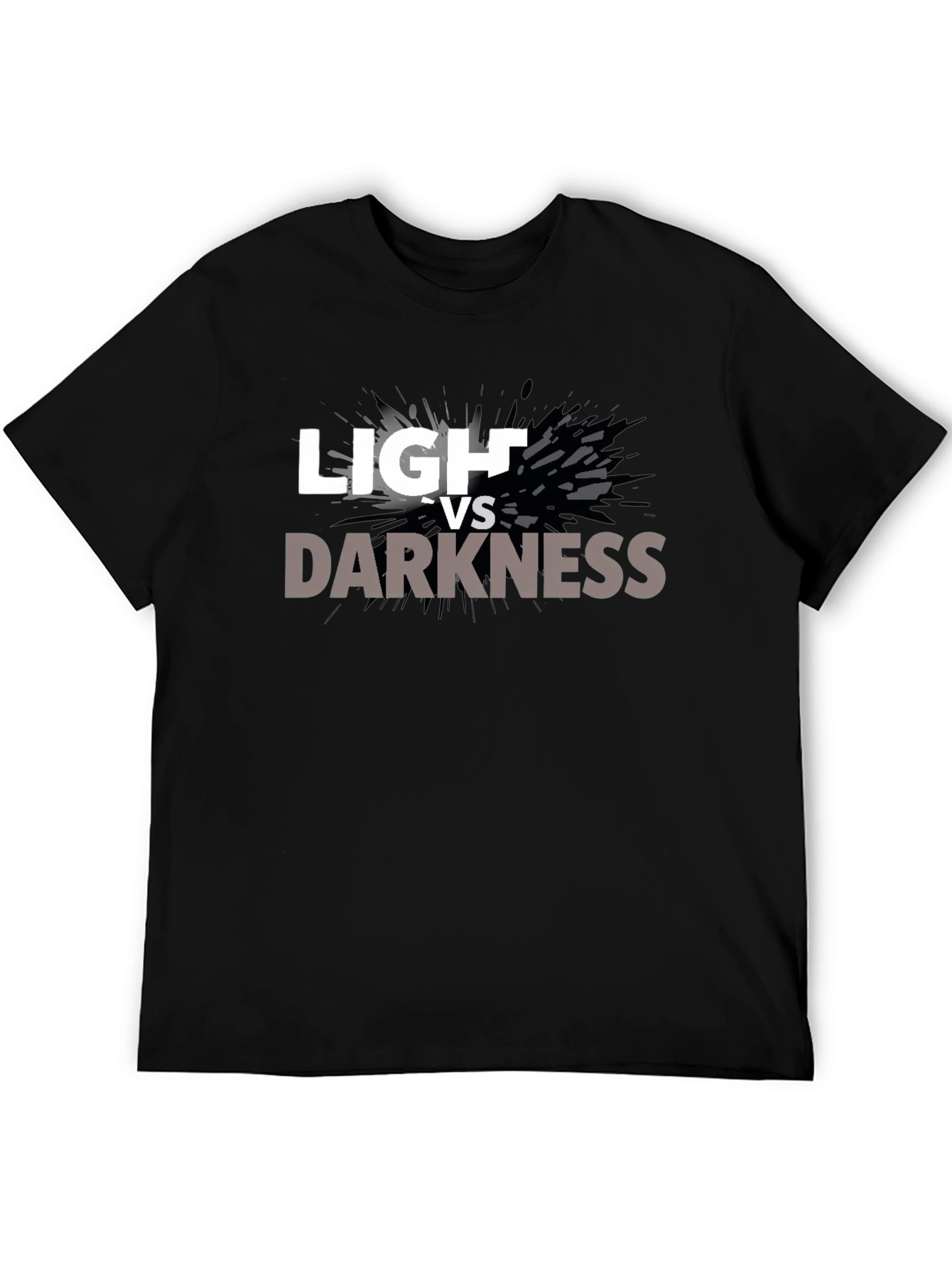 Black Light vs. Darkness Graphic T-Shirt view 5
