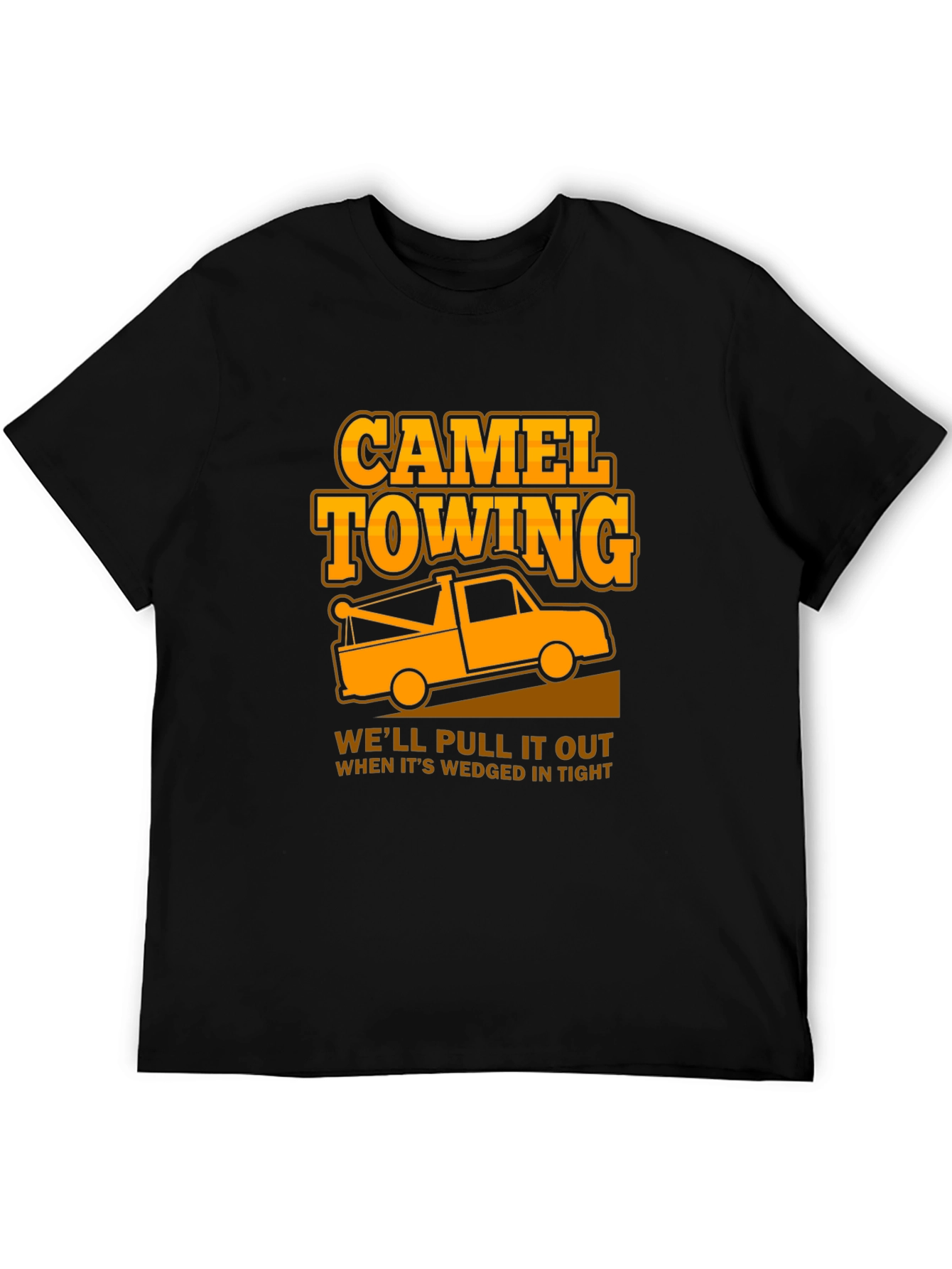 Black Camel Towing Graphic T-Shirt view 5