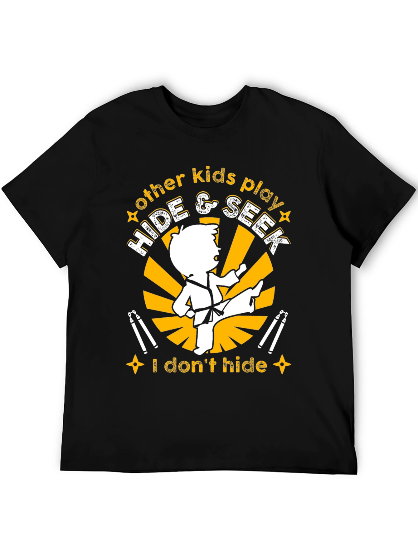Karate Kid's T-Shirt - I Don't Hide - 5