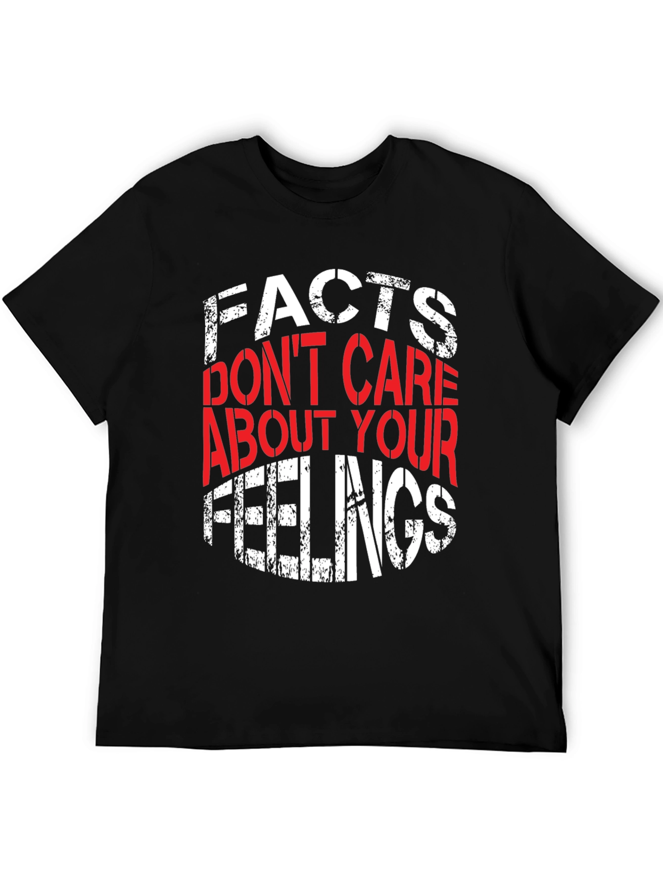 Black Facts Don't Care About Your Feelings Graphic Tee view 5