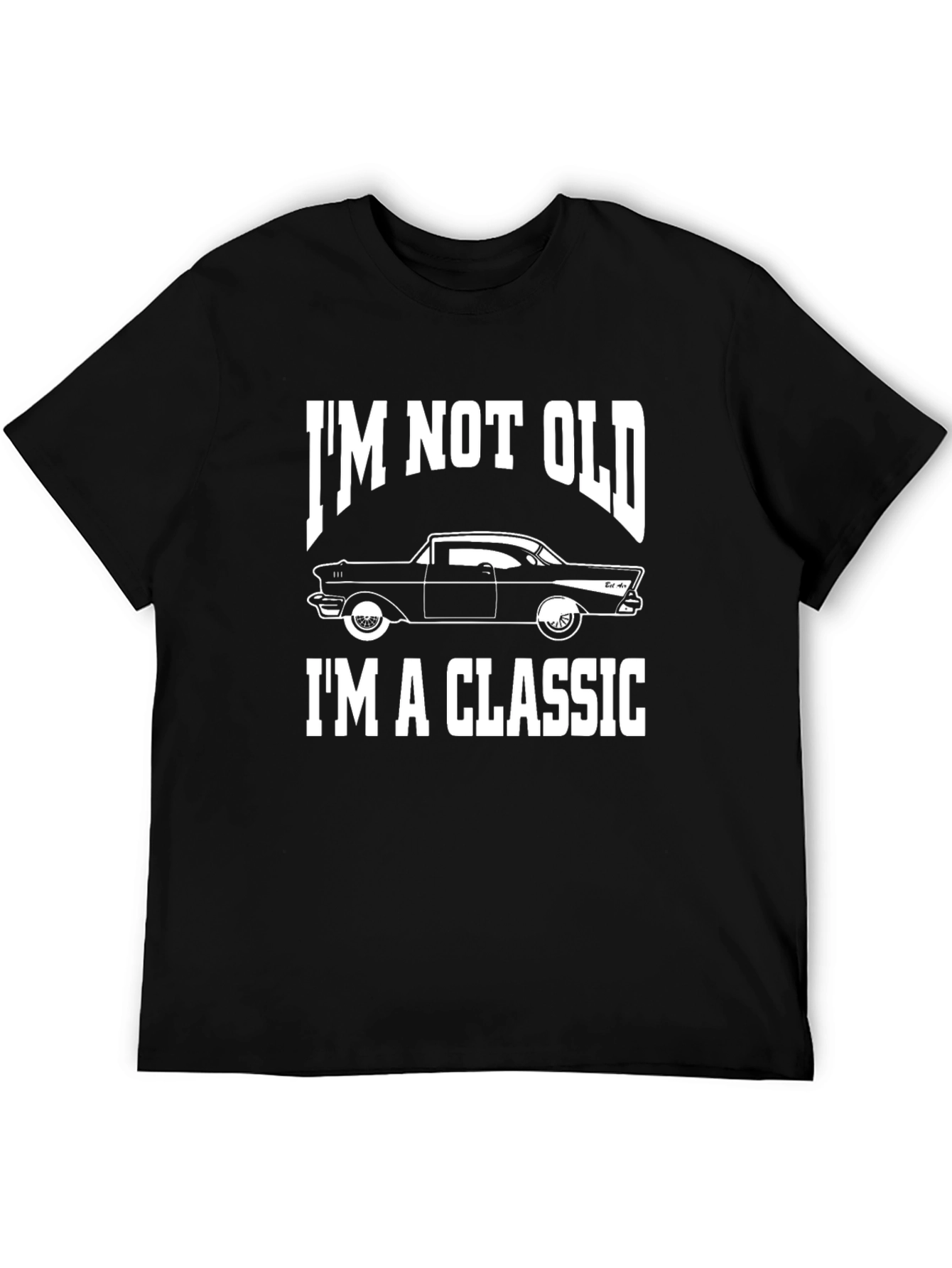 Black I'm Not Old, I'm A Classic Car T-Shirt view 5