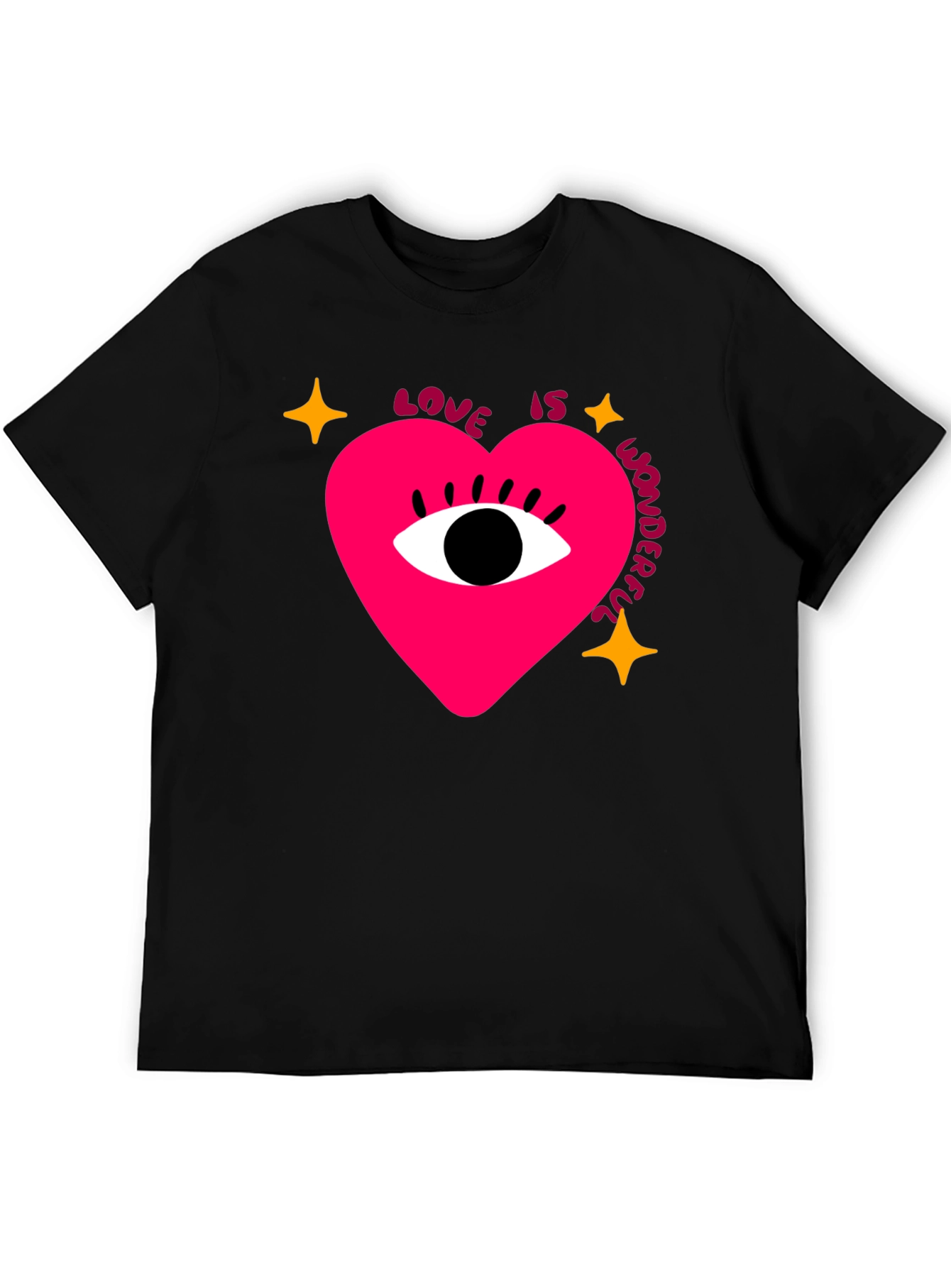 Black Love Is Wonderful T-Shirt view 5