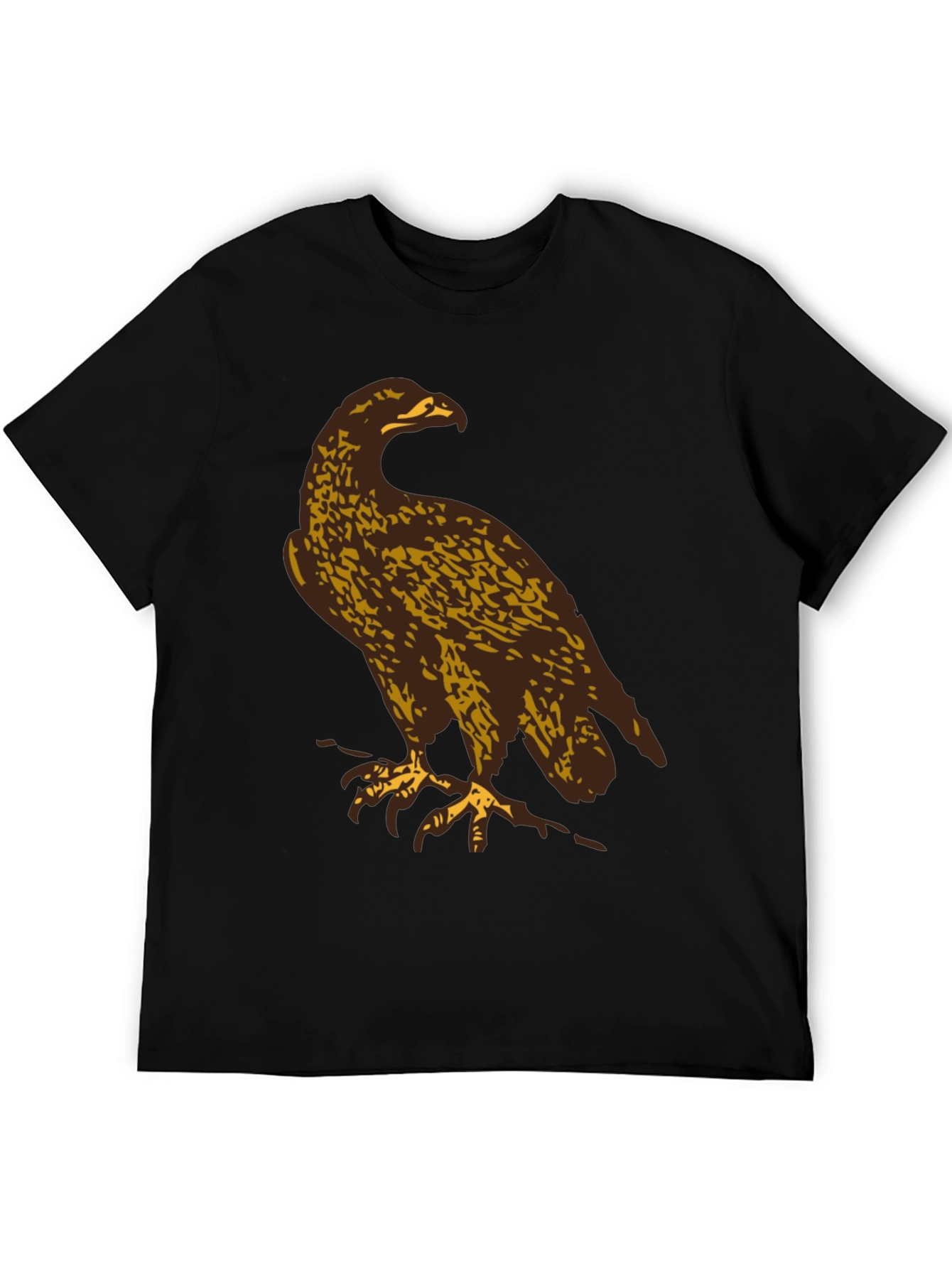 Eagle Graphic T-Shirt - Black Casual Tee - 5