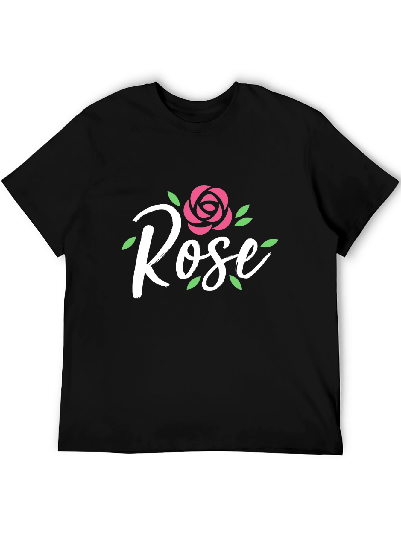 Black Rose Graphic Tee - Stylish Men's T-Shirt view 5