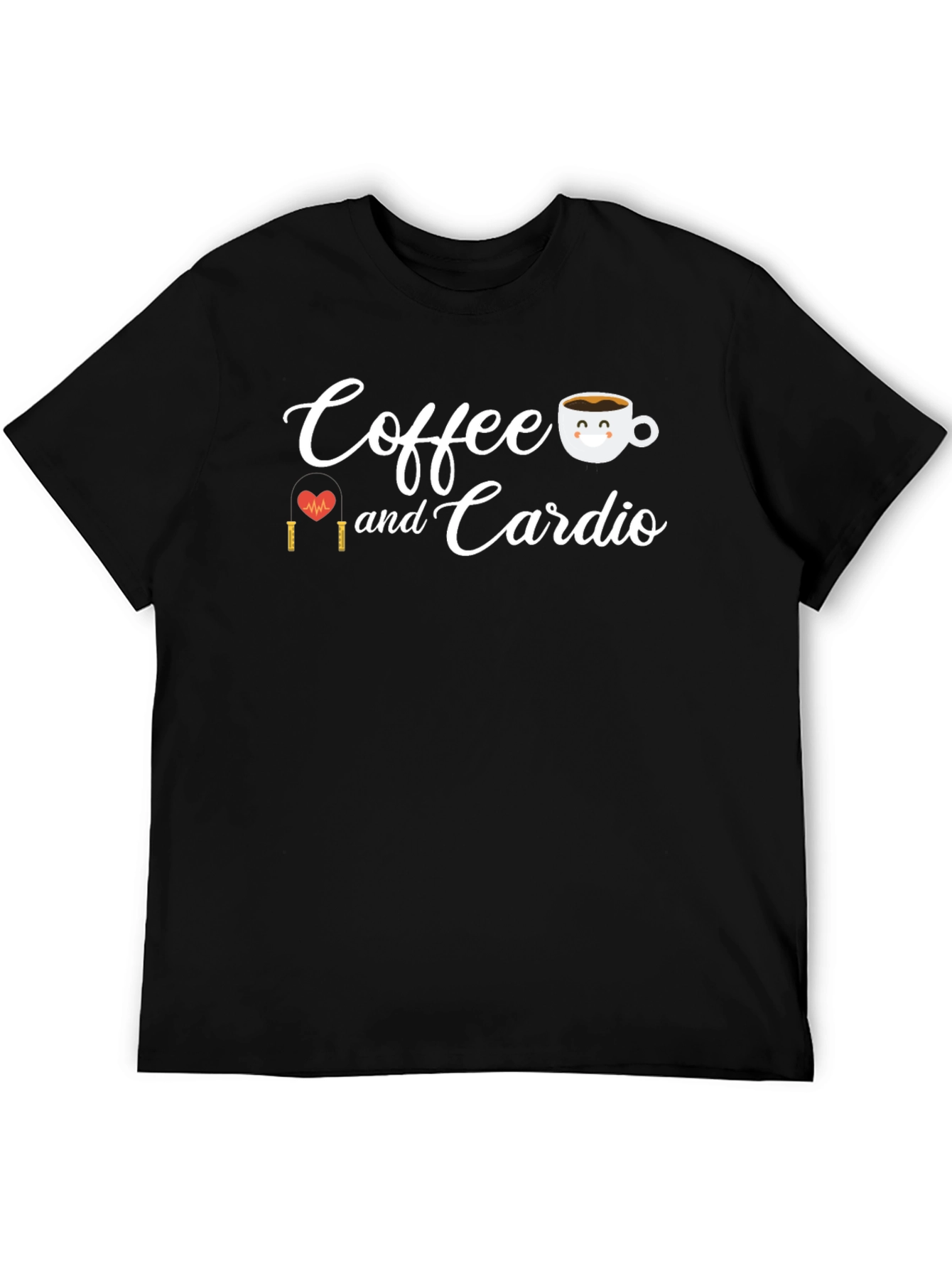 Black Coffee and Cardio Graphic Tee view 5