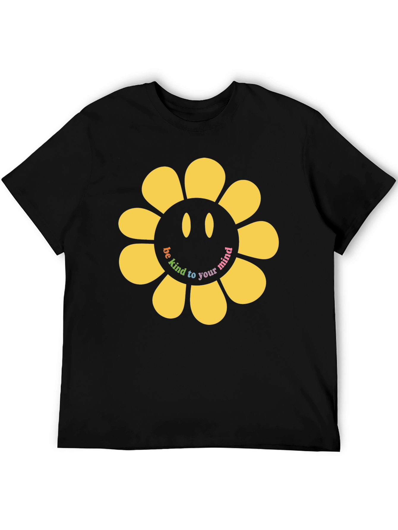 Black Be Kind to Your Mind T-Shirt view 5