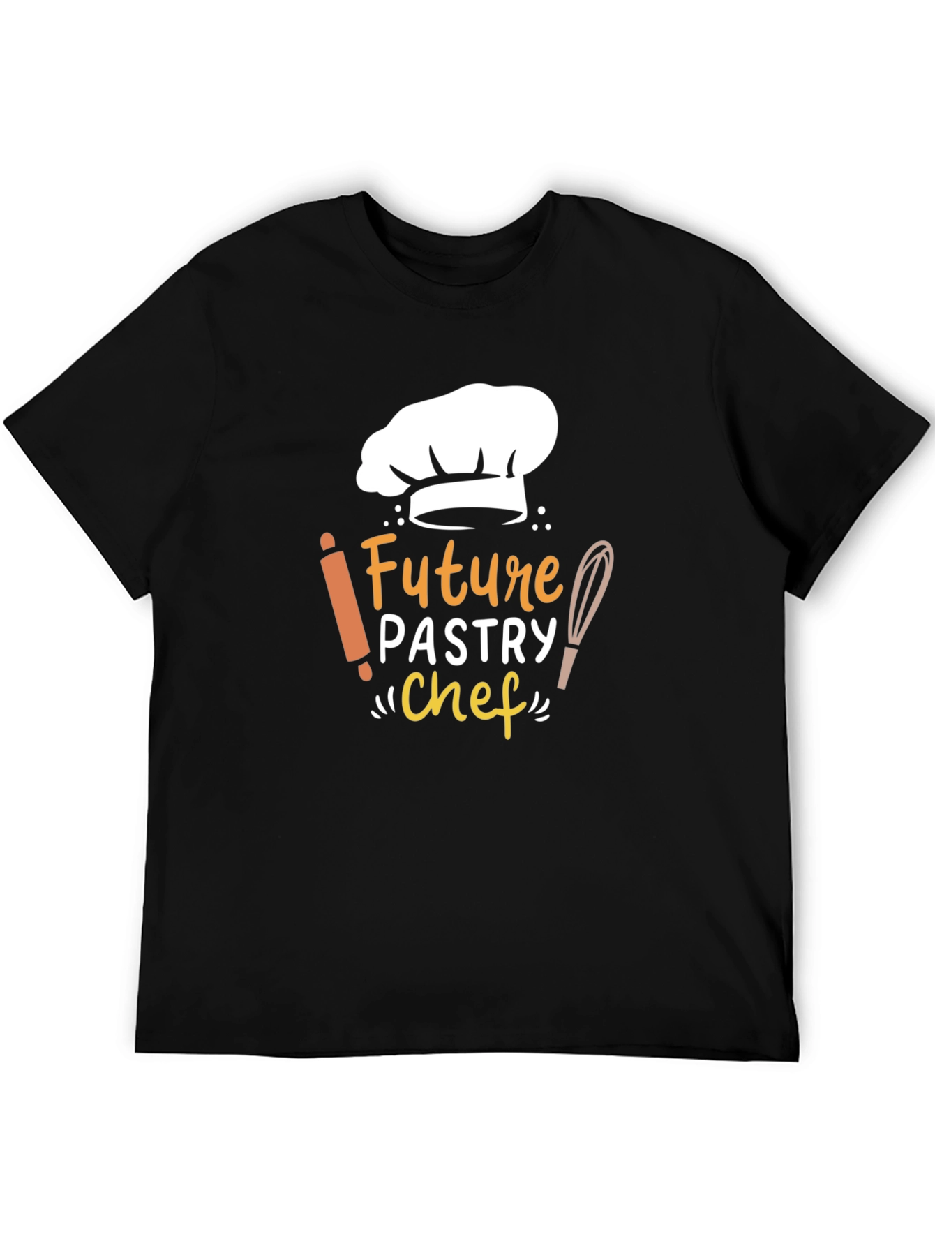 Black Future Pastry Chef T-Shirt, Baking Tee view 5