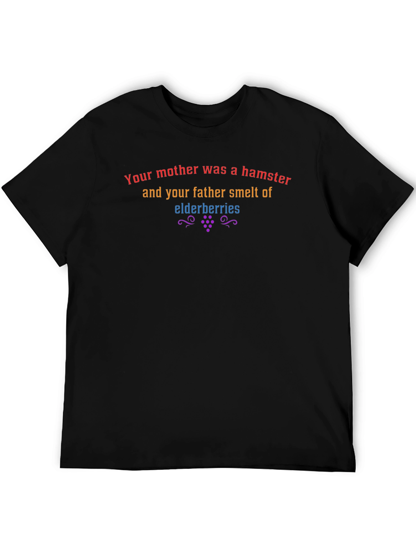 Black Your Mother Was a Hamster T-Shirt view 5