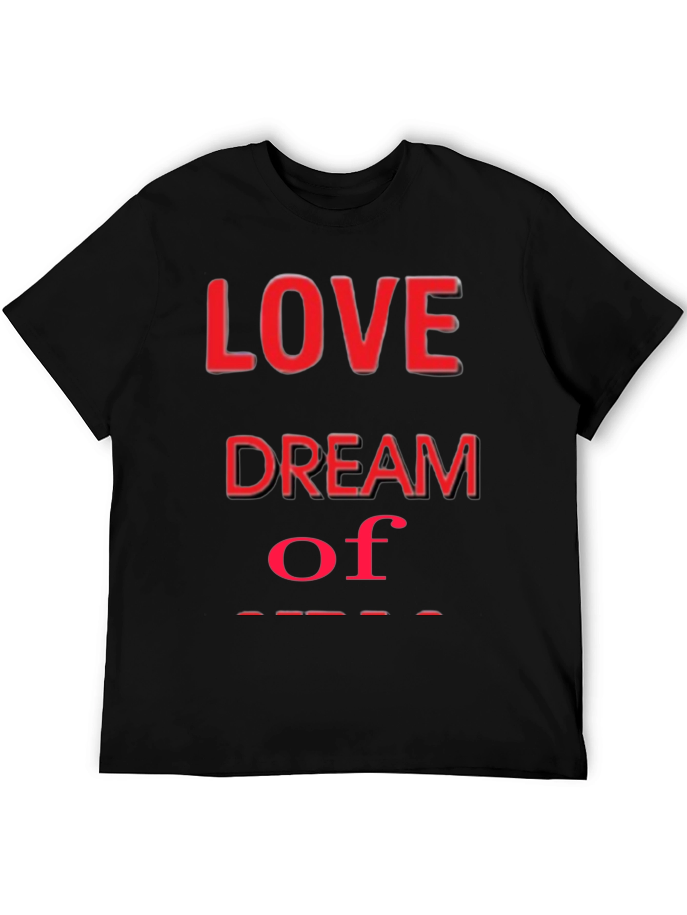 Black Love Dream T-Shirt - Stylish Graphic Tee view 5