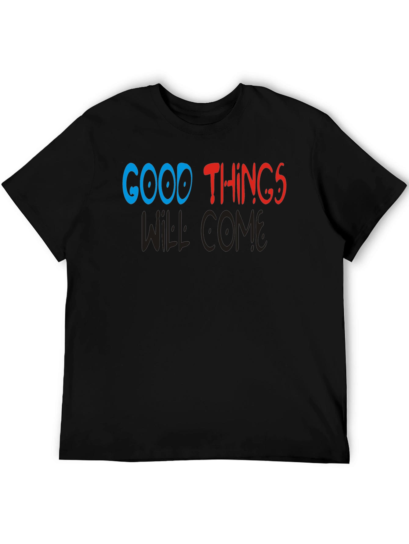Black Good Things Graphic T-Shirt view 5
