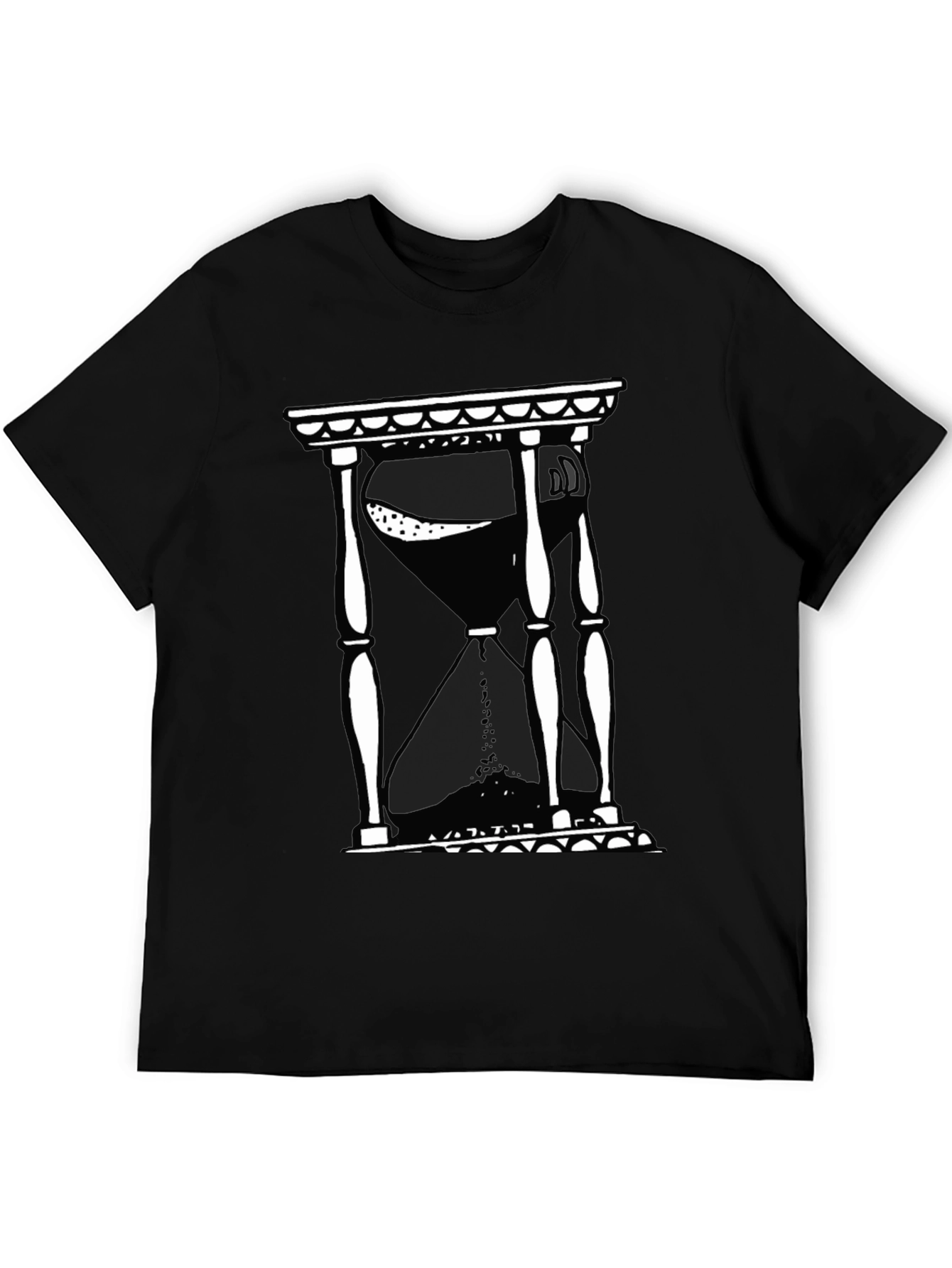Hourglass Graphic T-Shirt - Black - 5