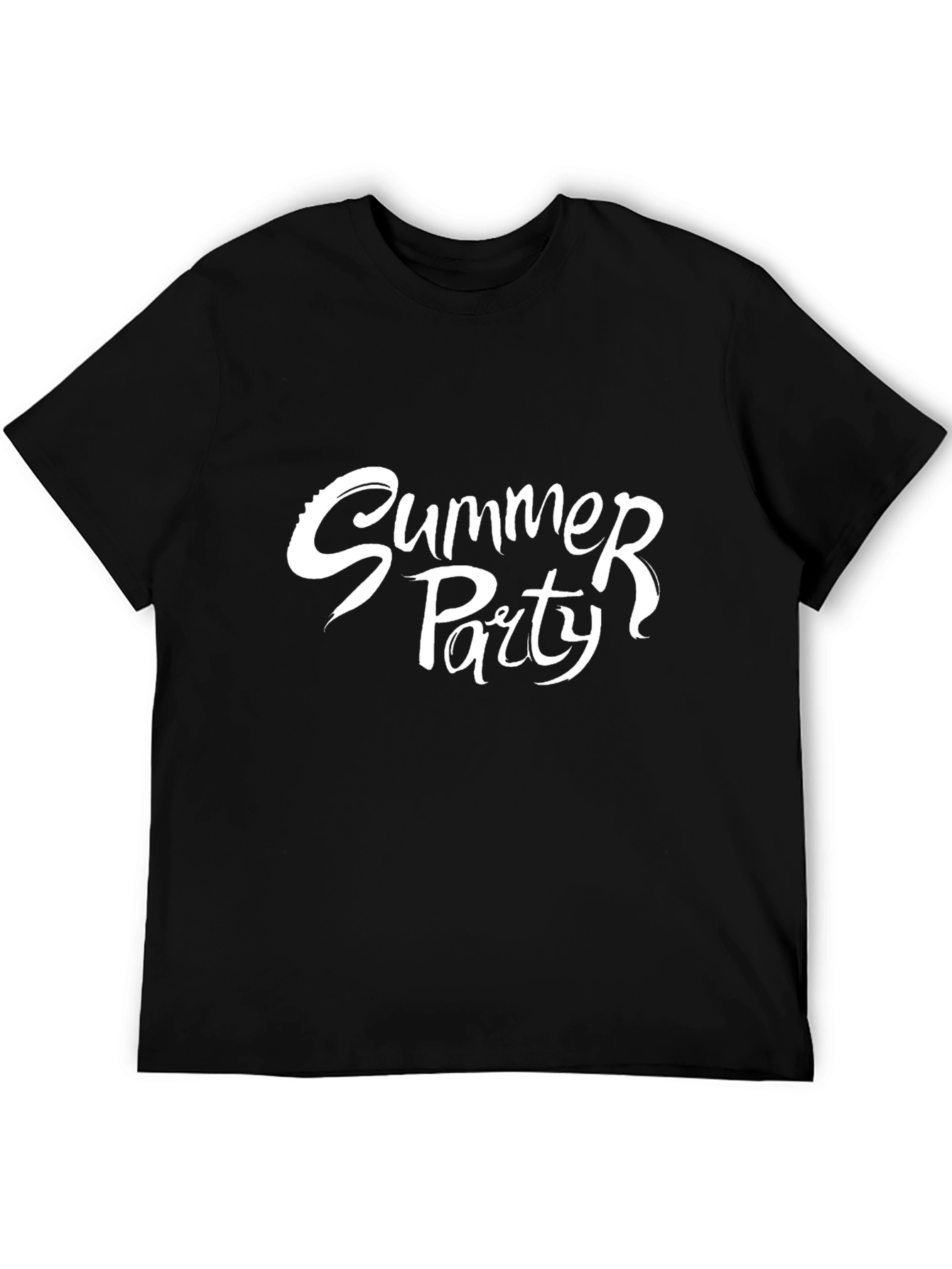 Summer Party Black T-Shirt - 5
