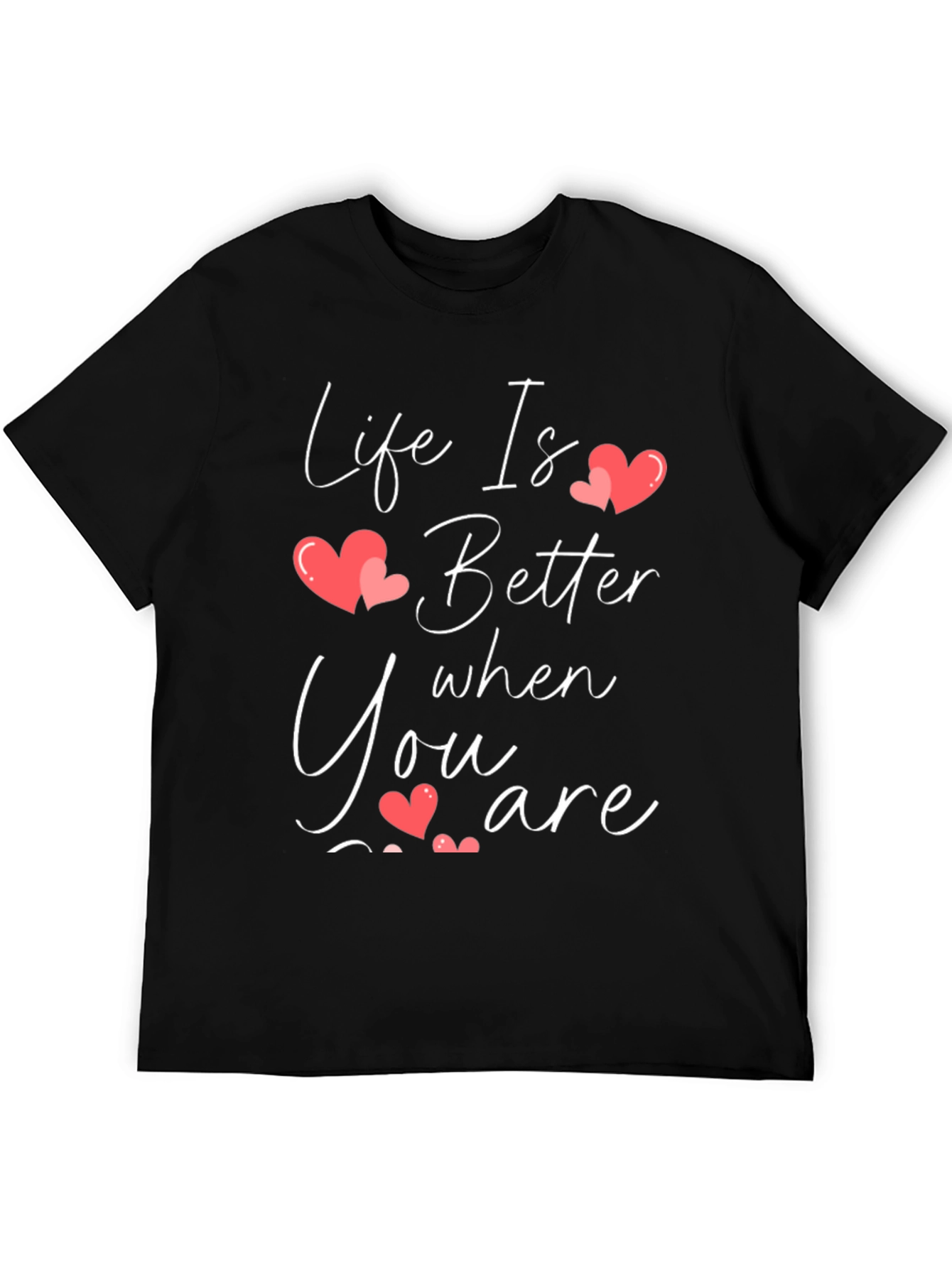 Black Life is Better T-Shirt view 5
