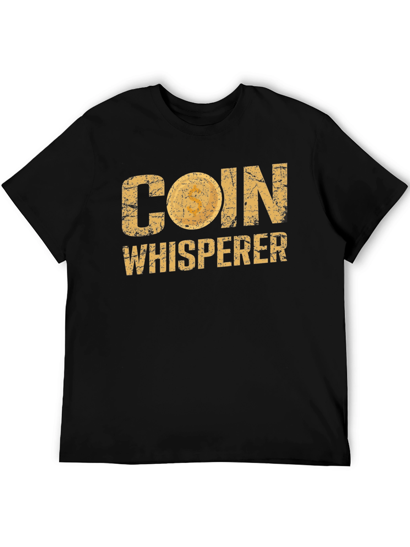 Black Coin Whisperer T-Shirt - Crypto Trading Tee view 5
