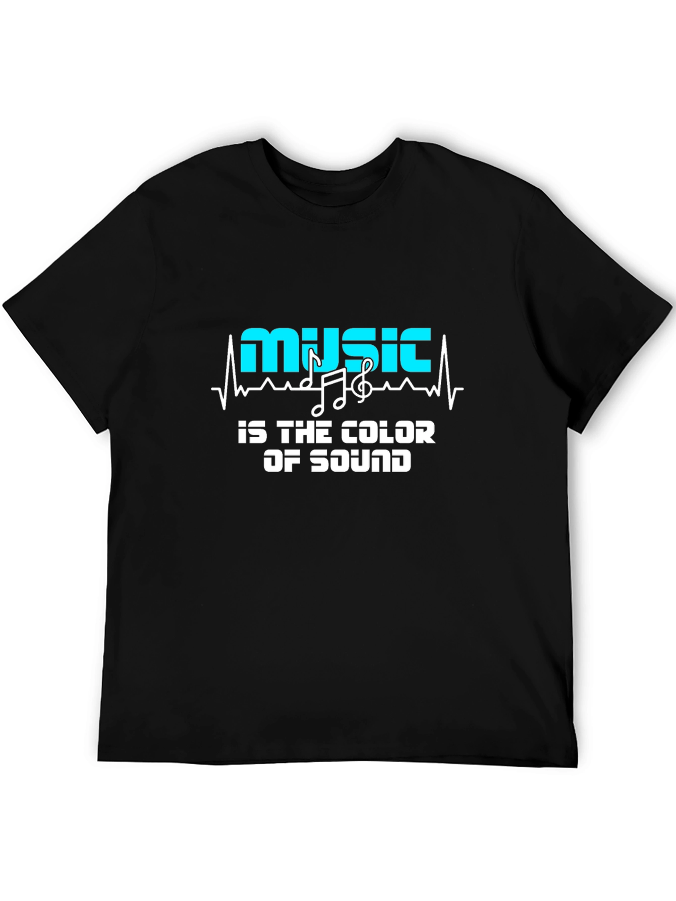 Black Music is the Color of Sound - Graphic Tee view 5