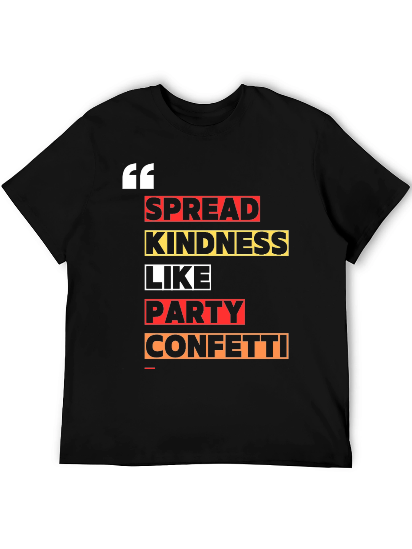 Black Spread Kindness Graphic Tee - Trendy Slogan Shirt view 5