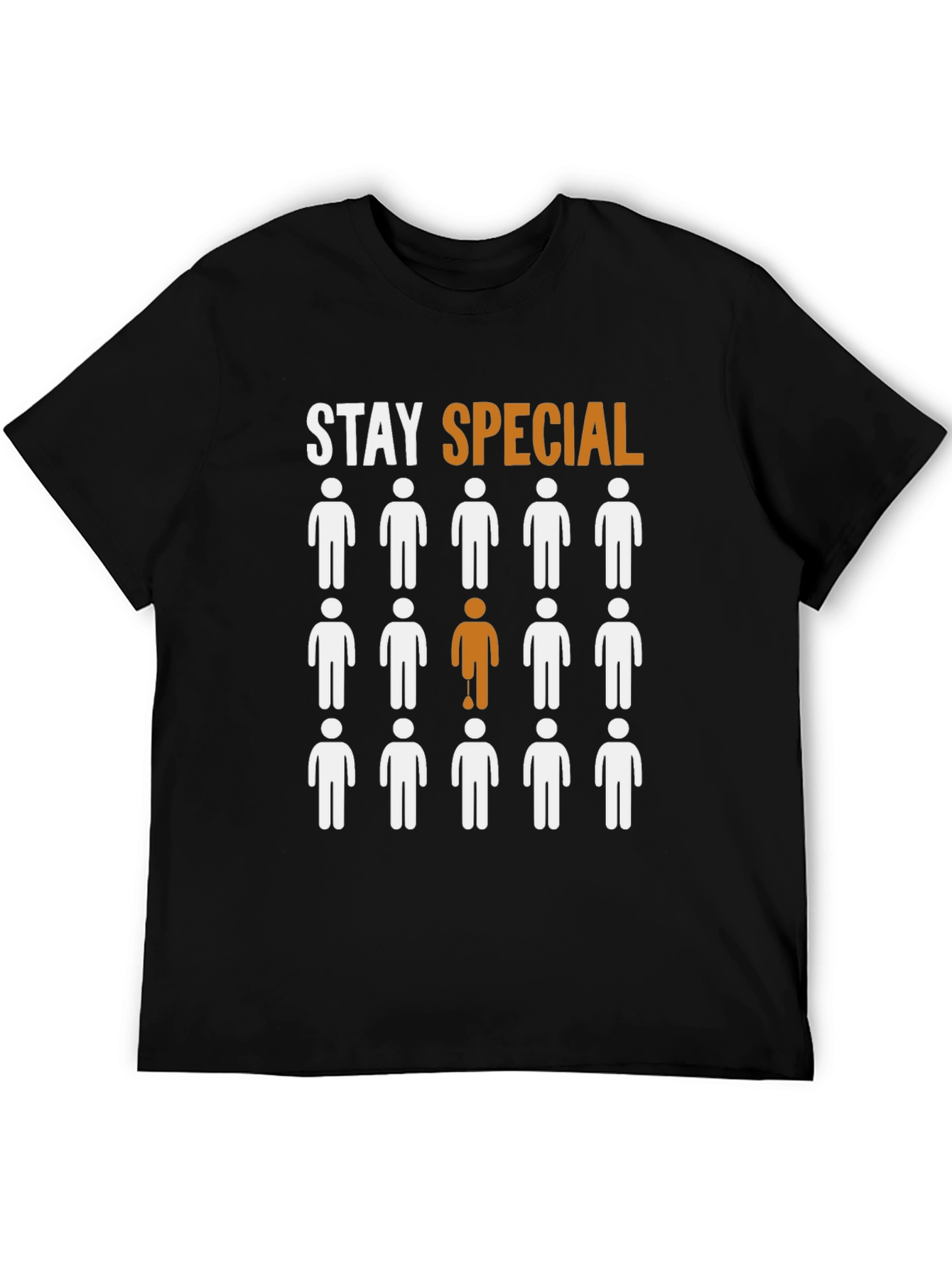 Black Stay Special Graphic T-Shirt view 5