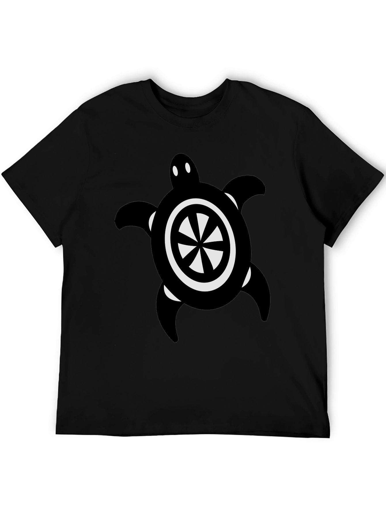Black Black Turtle Graphic Tee view 5