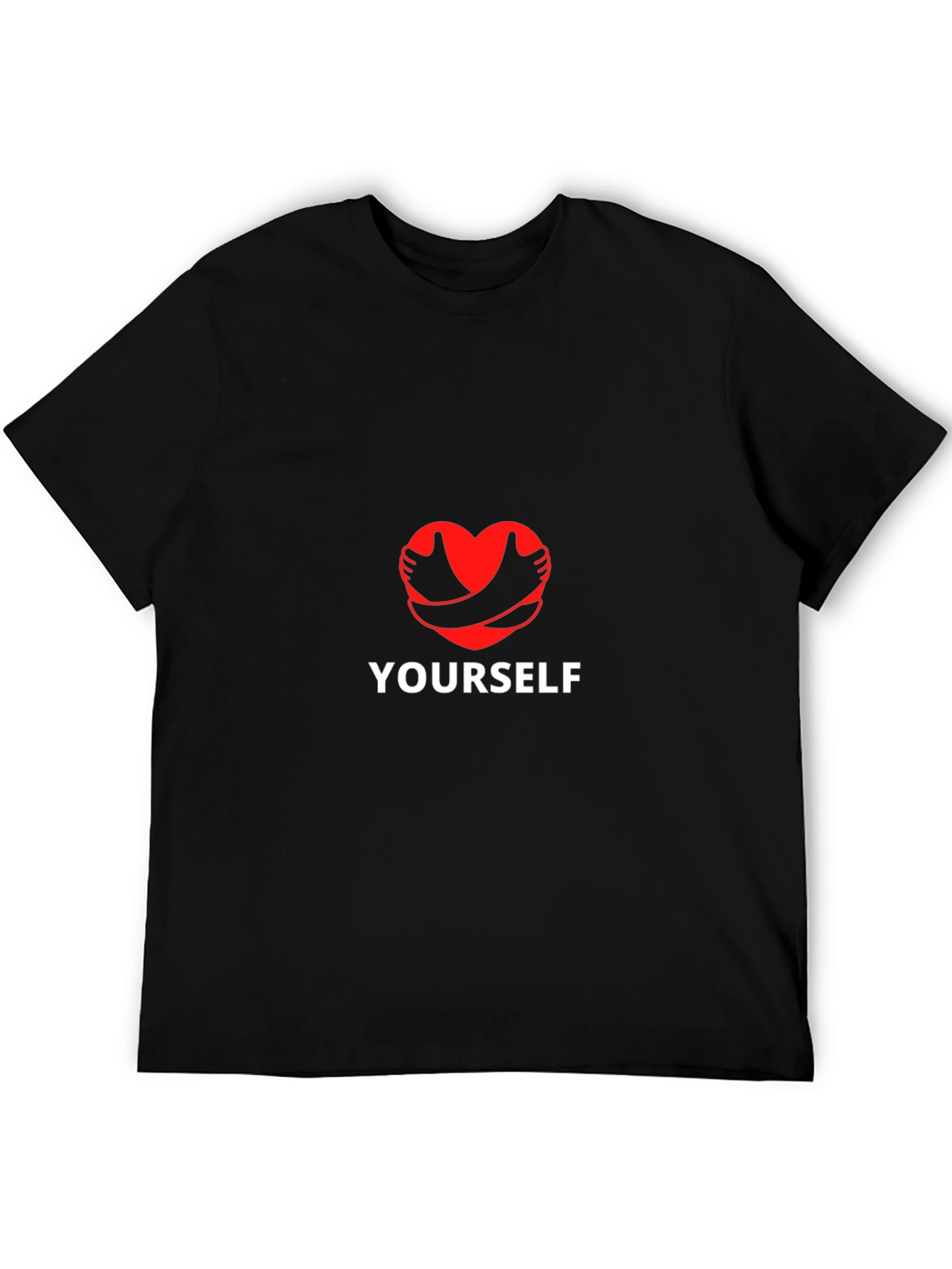 Love Yourself Graphic Tee - Black - 5
