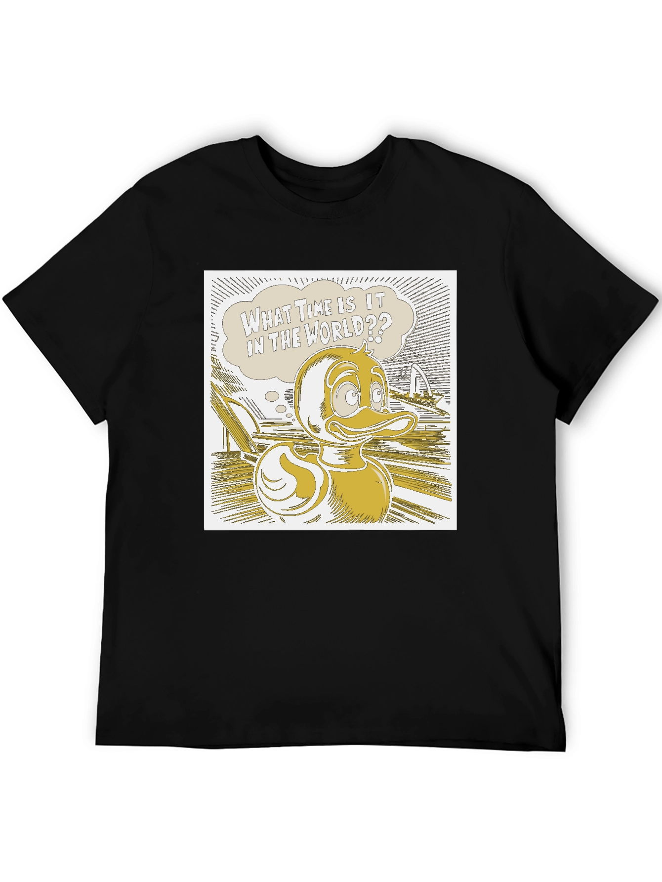 Black Duck Time T-Shirt: What Time is it in the World? view 5