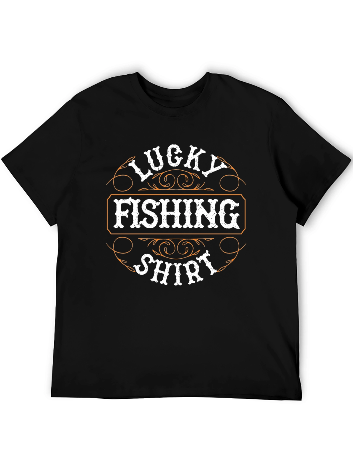 Lucky Fishing Shirt - Graphic Tee for Anglers - 5