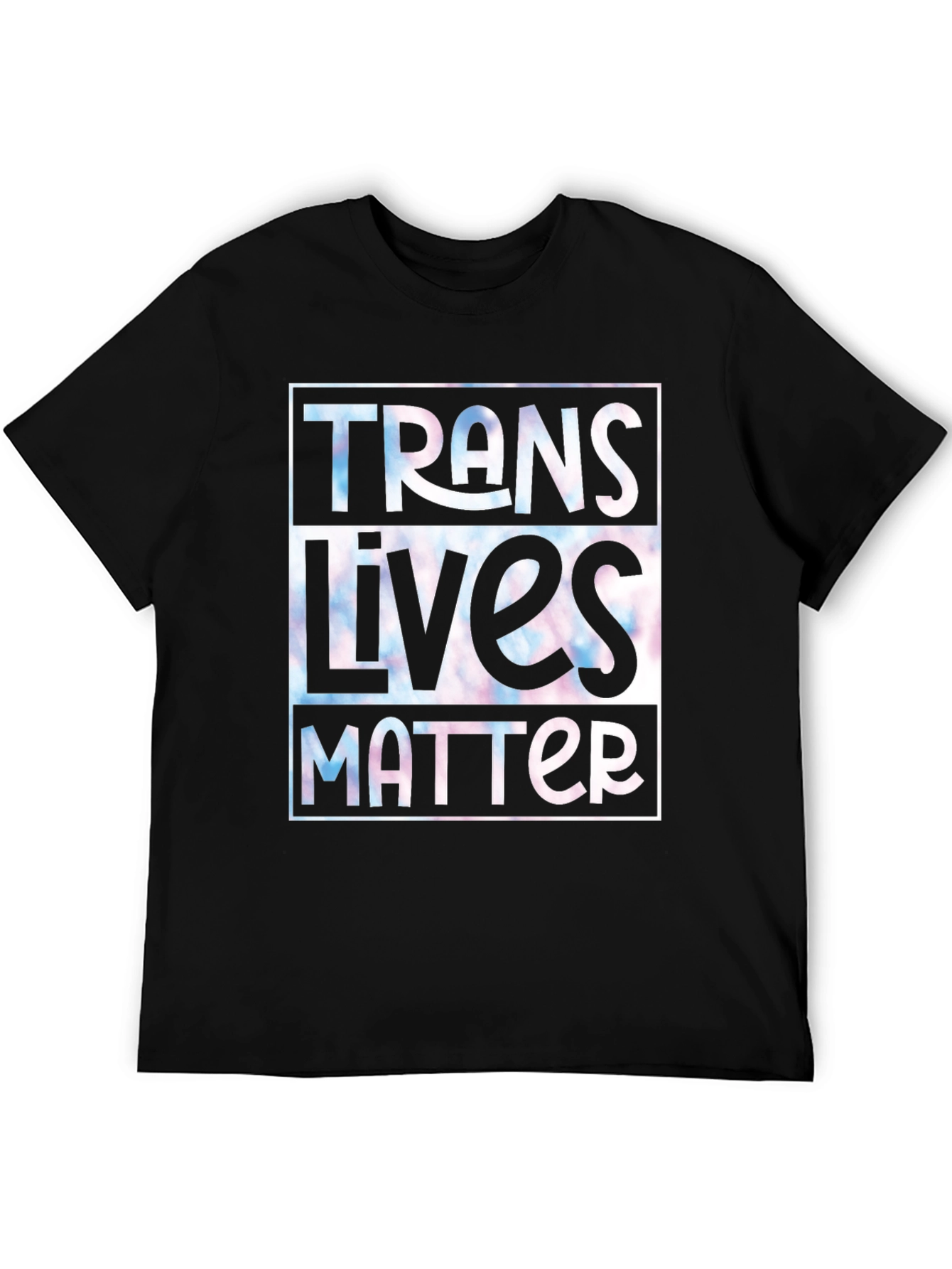 Black Trans Lives Matter Graphic Tee view 5
