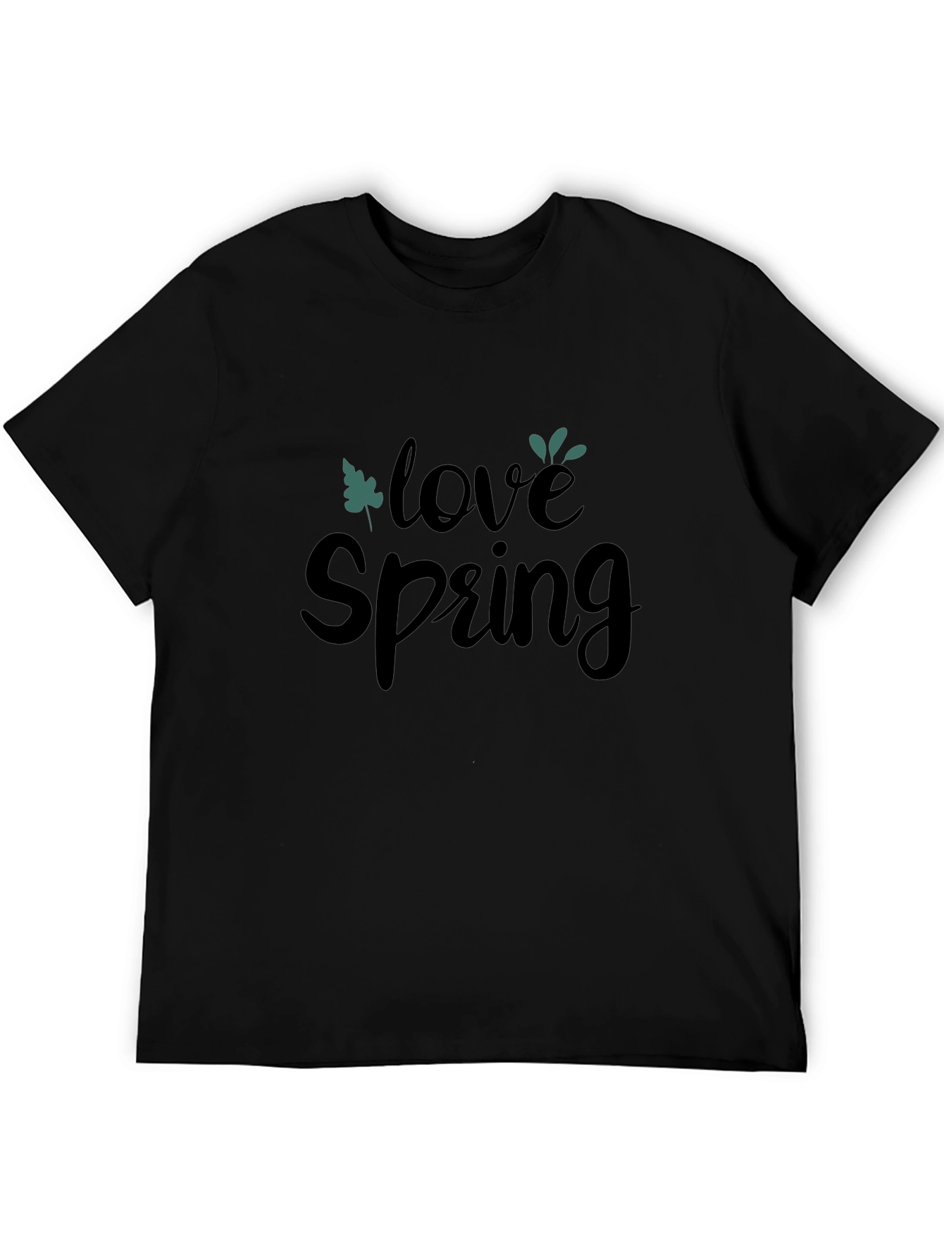 Black Love Spring Black T-Shirt view 5