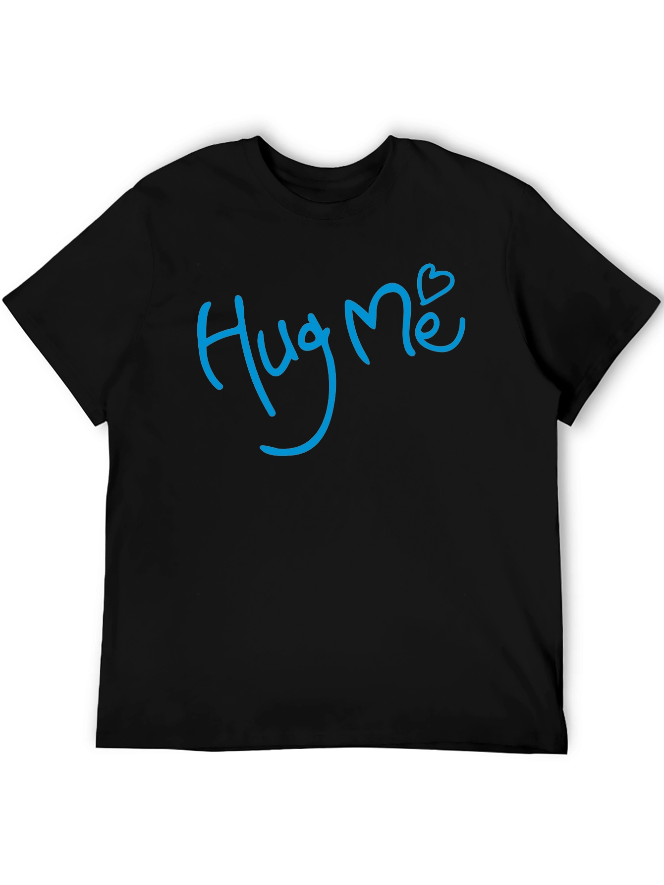Black Hug Me T-Shirt: Cute & Comfy Unisex Tee view 5