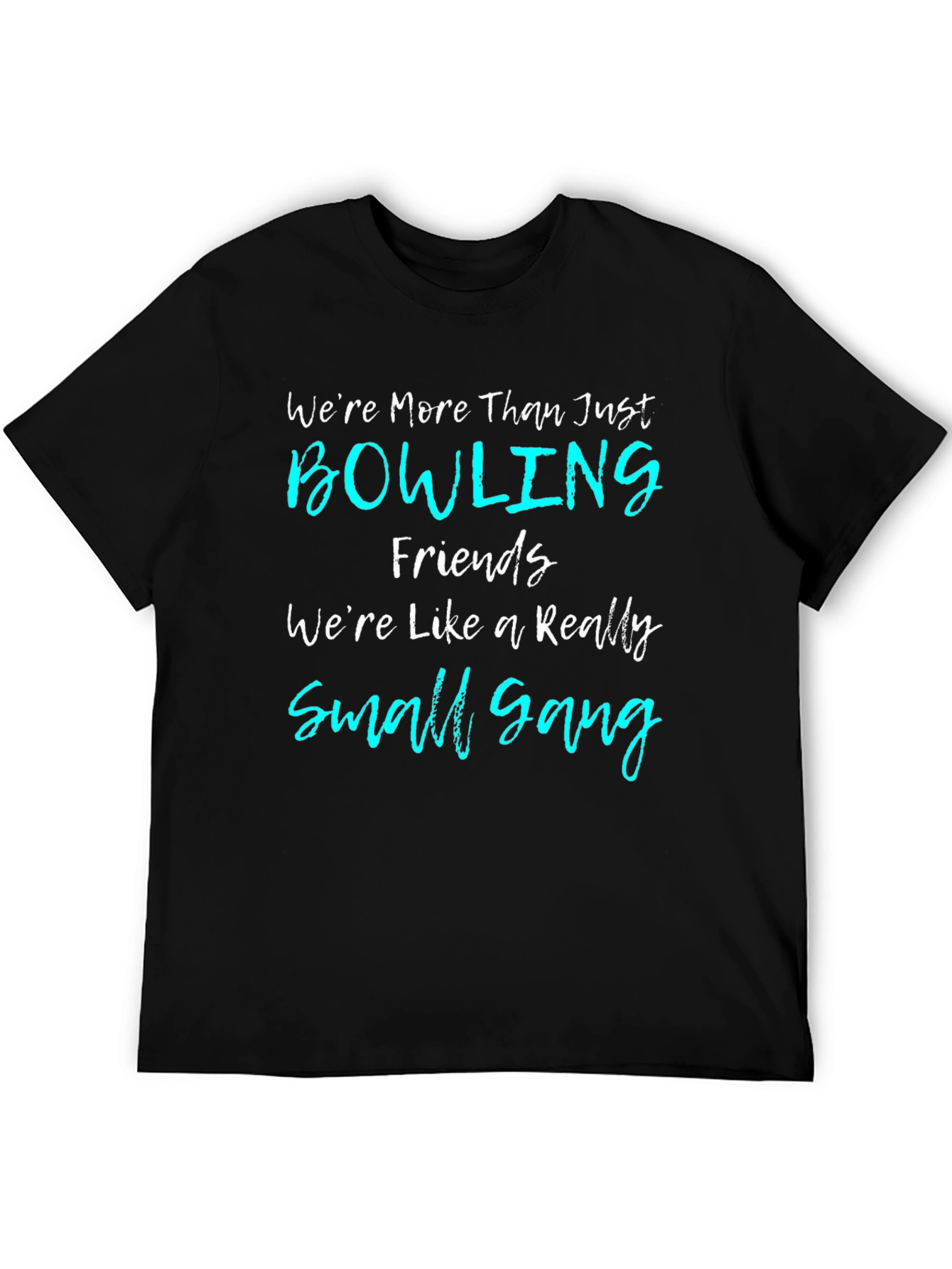 Black Bowling Friends Graphic Tee view 5