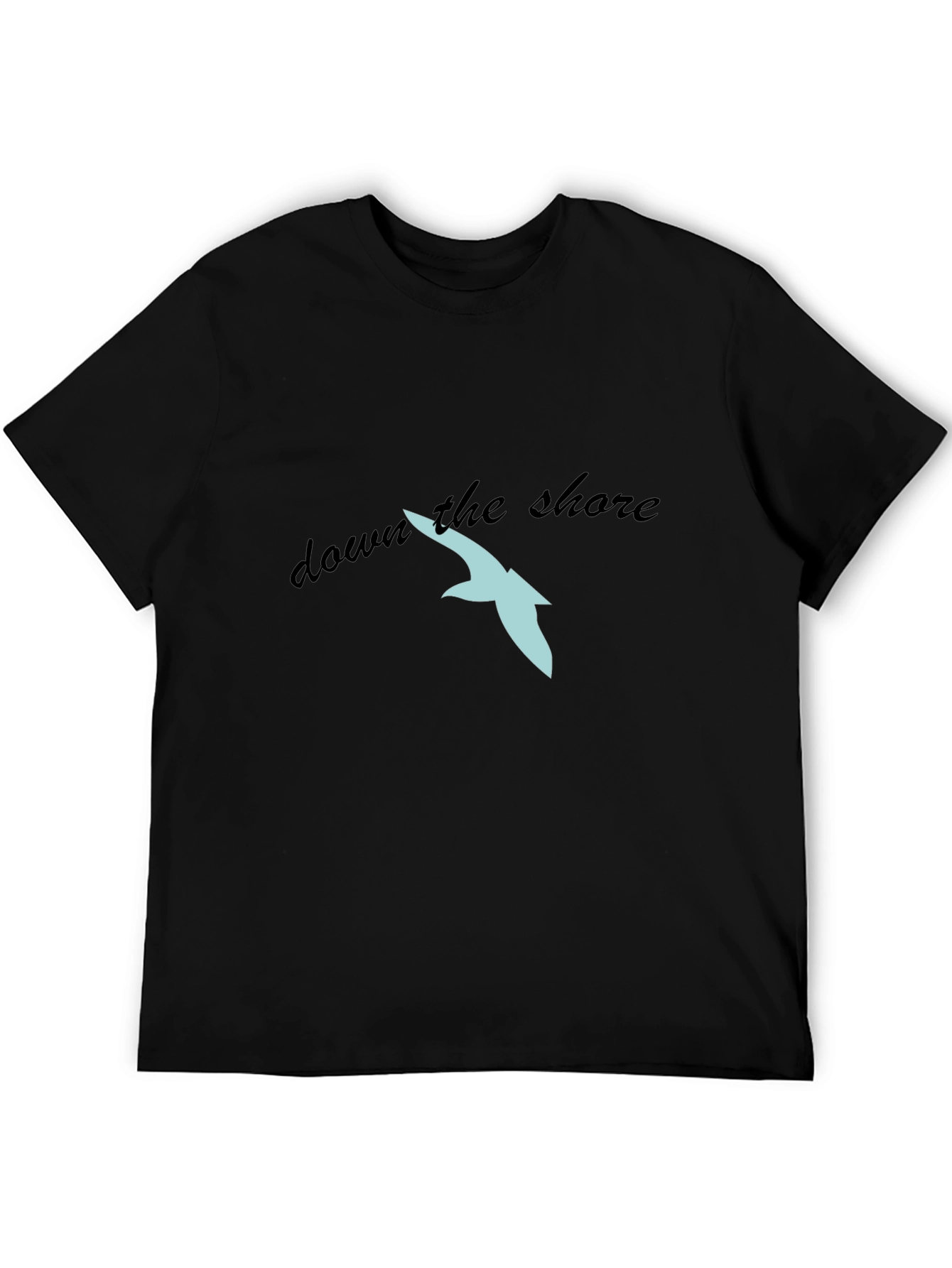 Black Shore Bird T-Shirt view 5