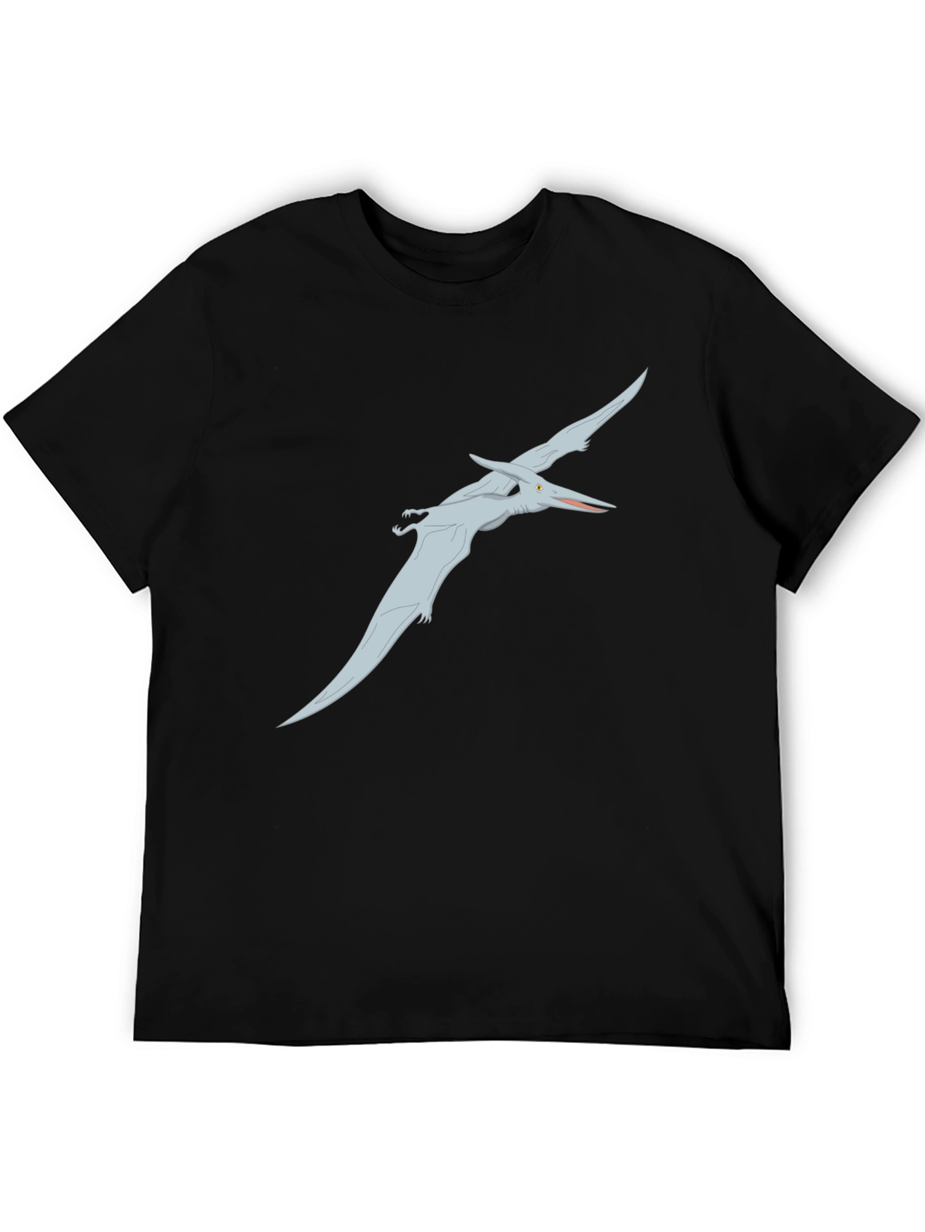 Black Pterodactyl Graphic Tee - Black T-Shirt view 5