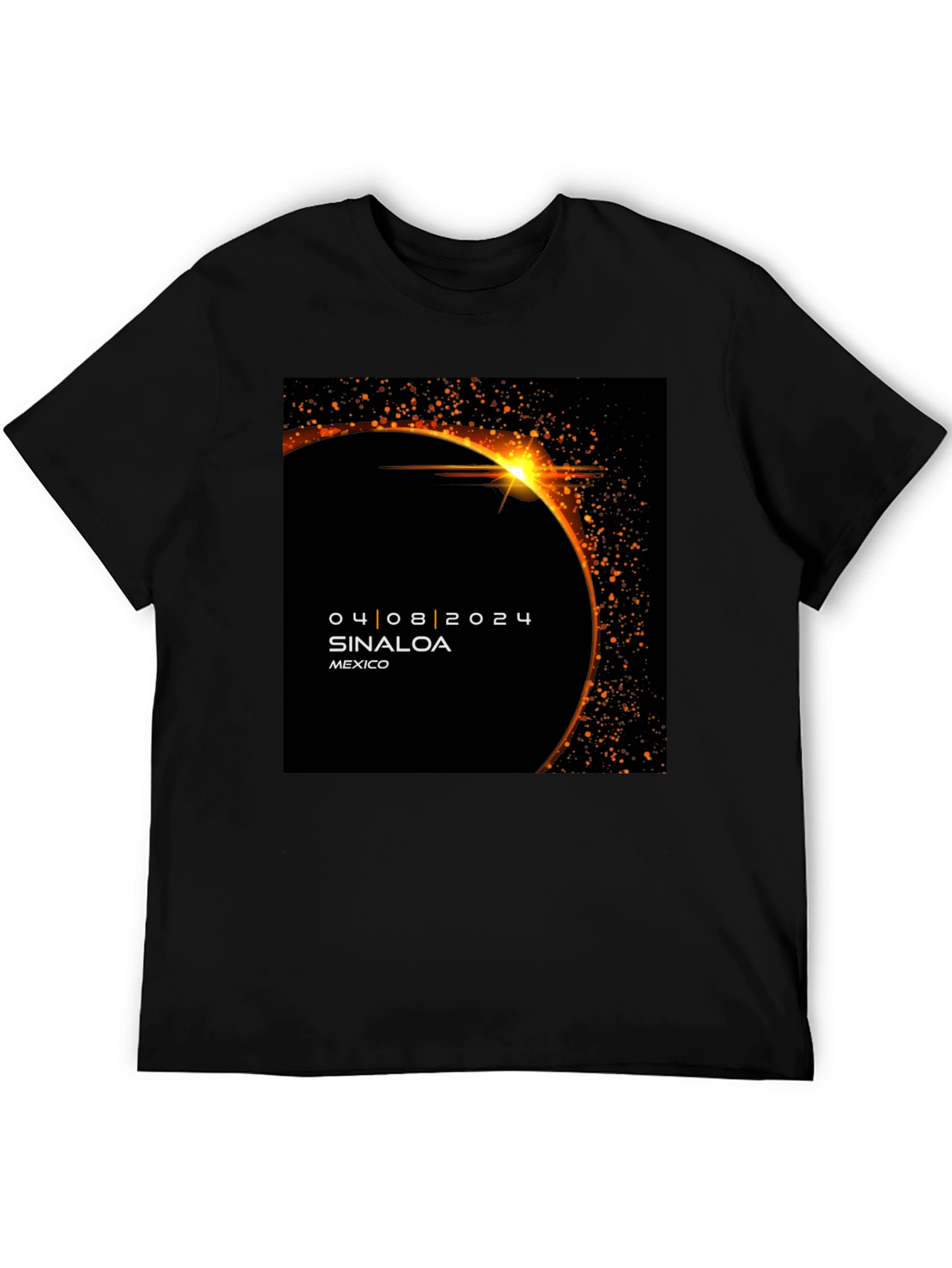 Sinaloa Mexico 2024 Eclipse T-Shirt - 5
