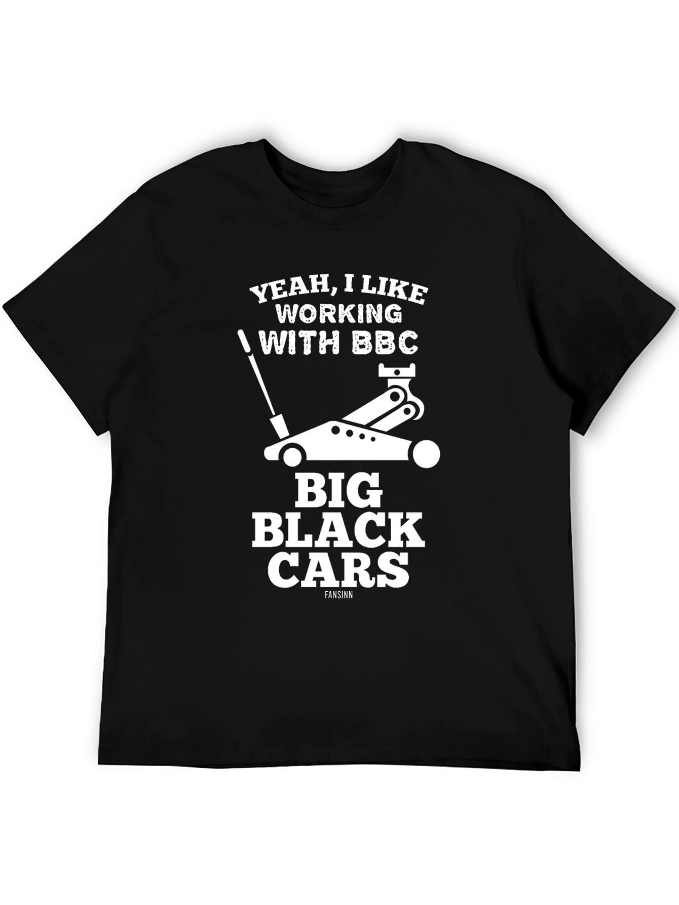 Black Yeah, I Like Working With BBC T-Shirt view 5