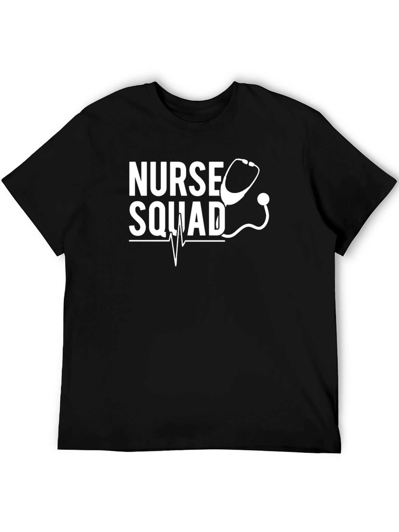 Black Nurse Squad T-Shirt - Medical Hero Apparel view 5